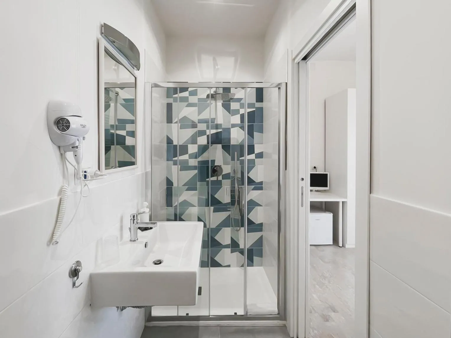 Bathroom in Minturnae Hotel