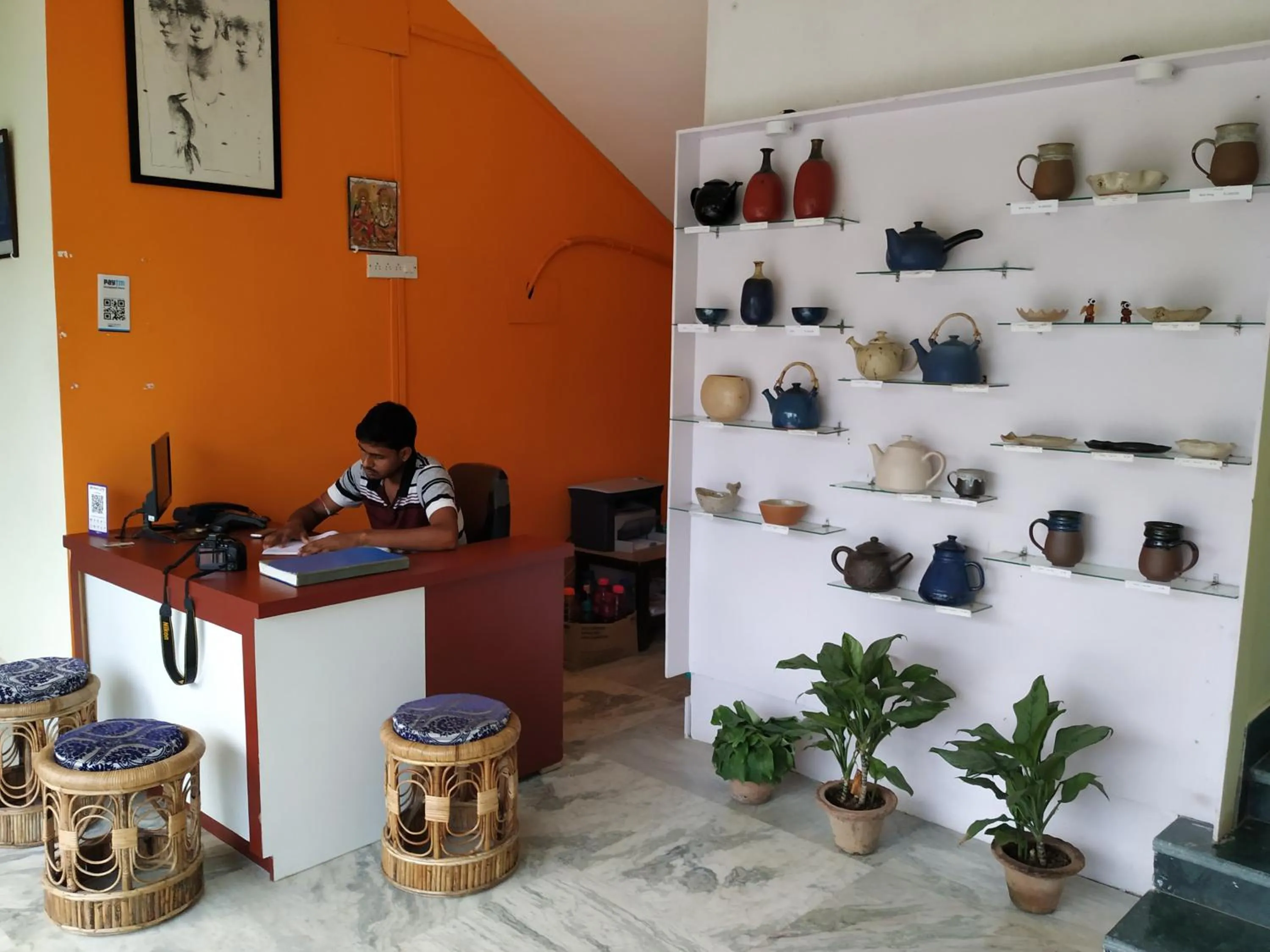 Lobby or reception in Shophori Shantiniketan