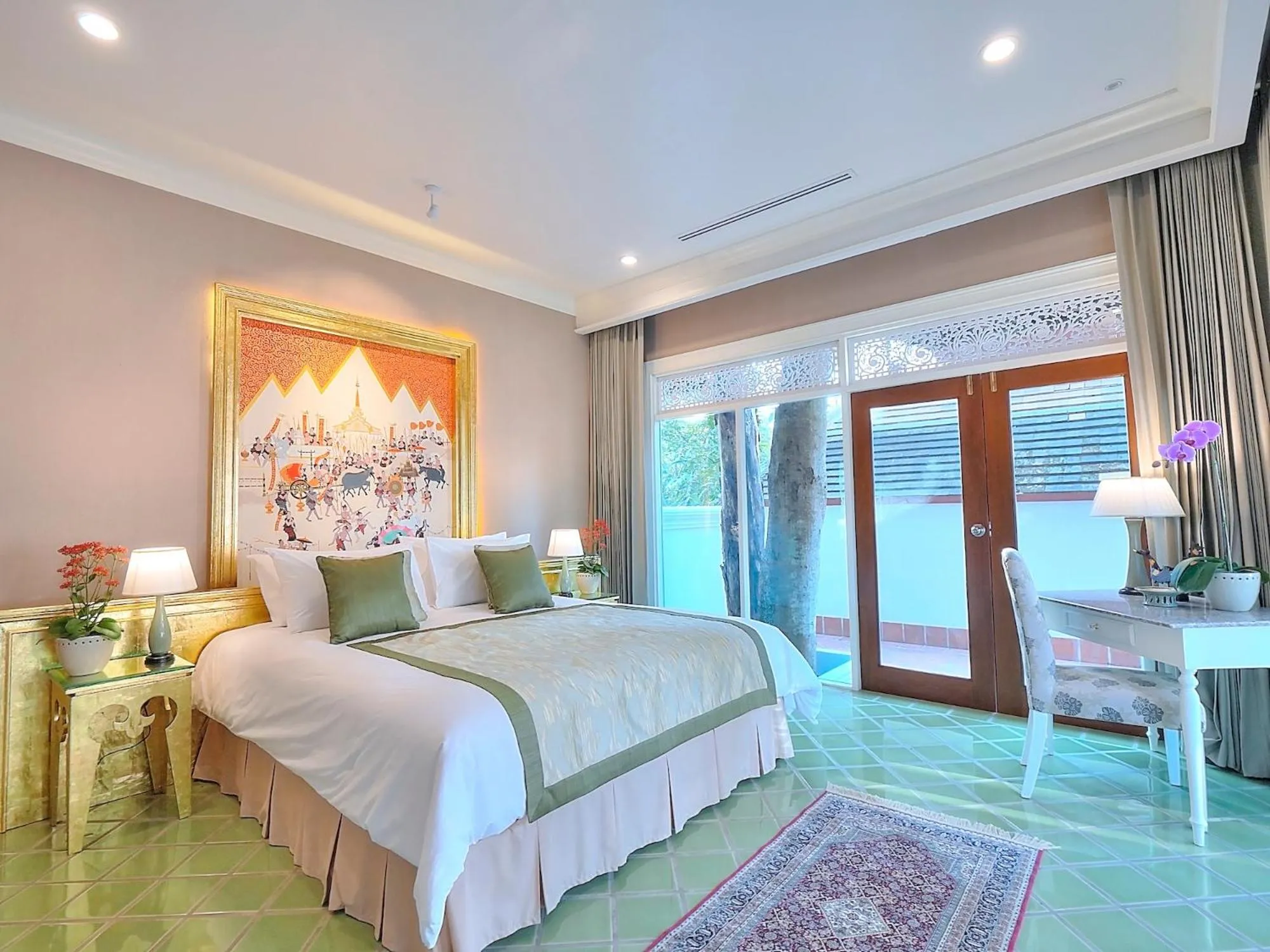 Photo of the whole room, Bed in MonPanaNont Wellness Resort & Spa