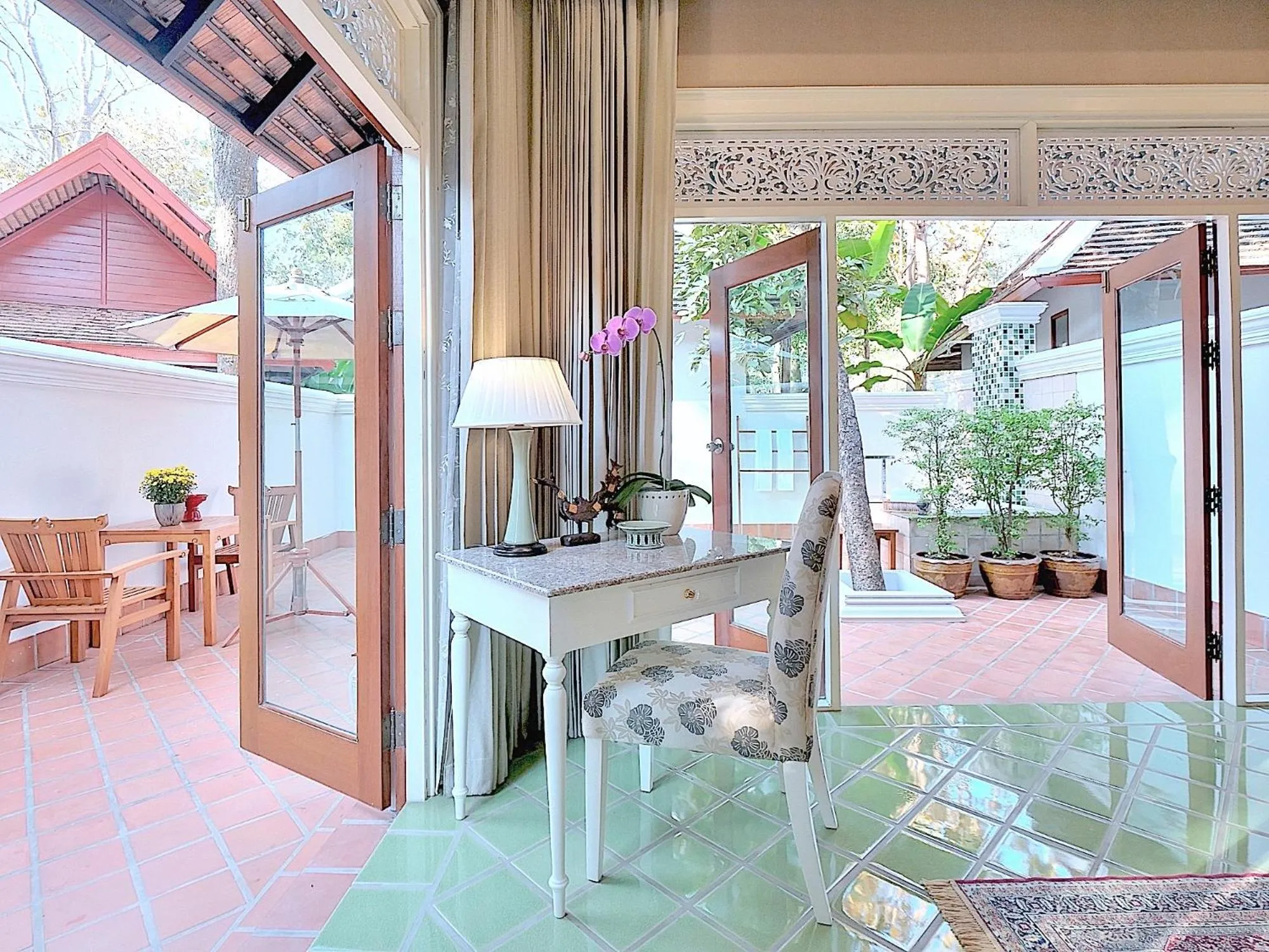 Balcony/Terrace in MonPanaNont Wellness Resort & Spa