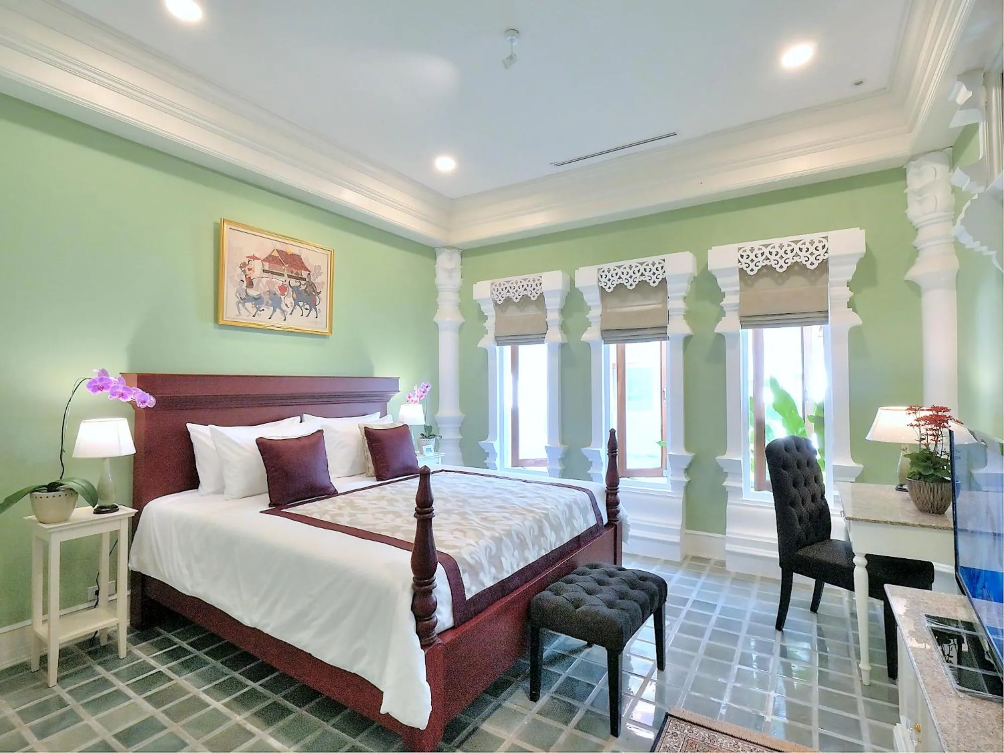 Bedroom, Bed in MonPanaNont Wellness Resort & Spa