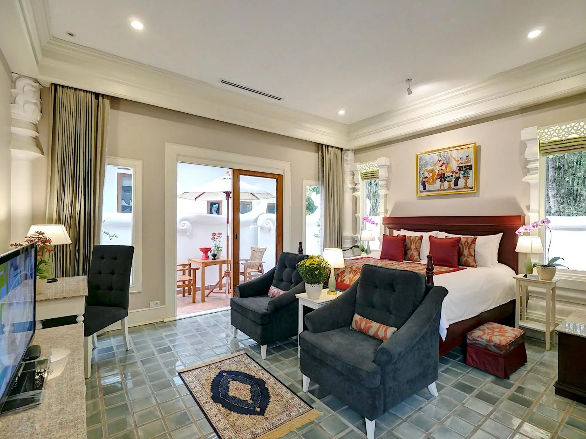 Photo of the whole room, Bed in MonPanaNont Wellness Resort & Spa