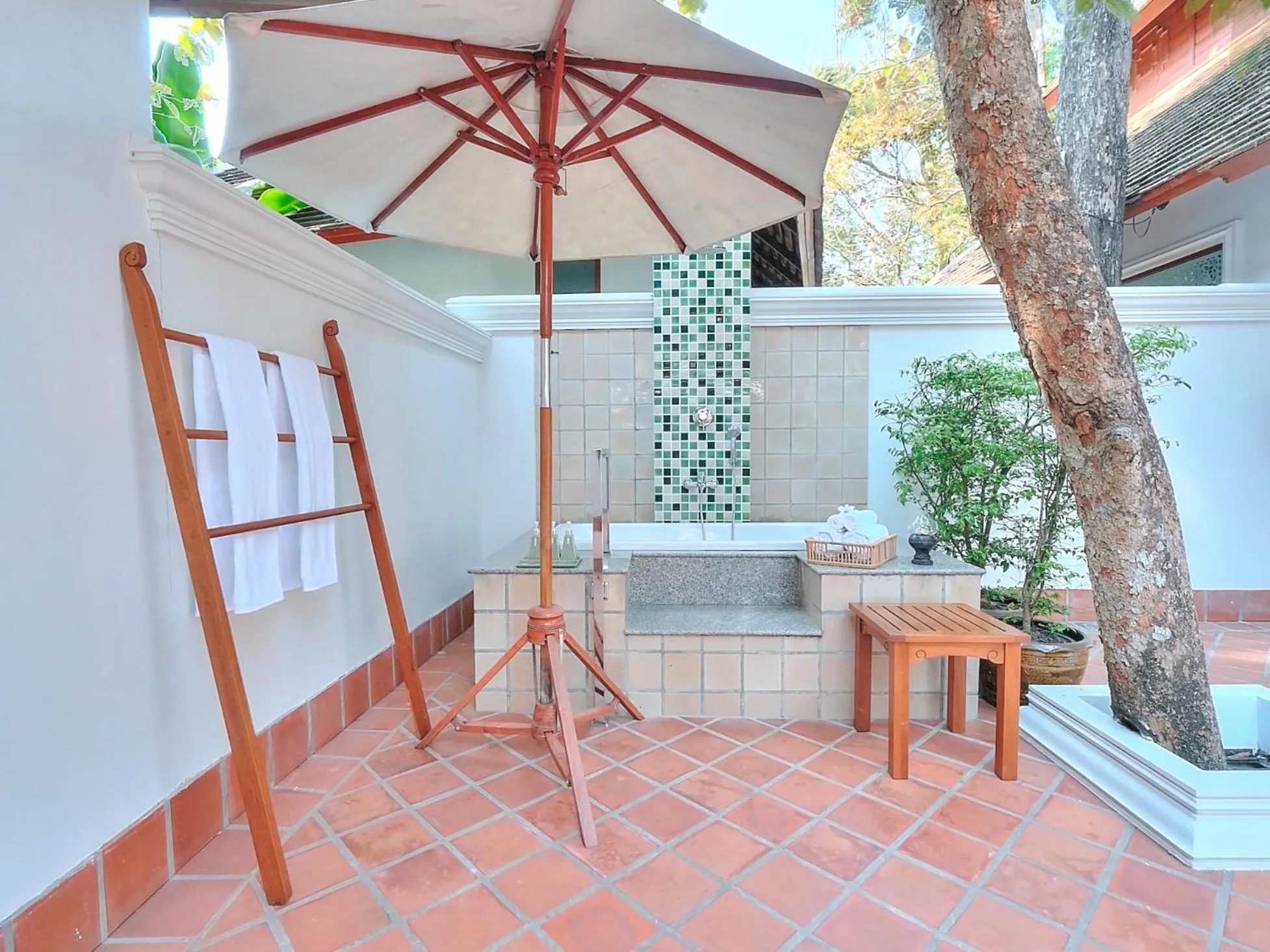 Balcony/Terrace in MonPanaNont Wellness Resort & Spa