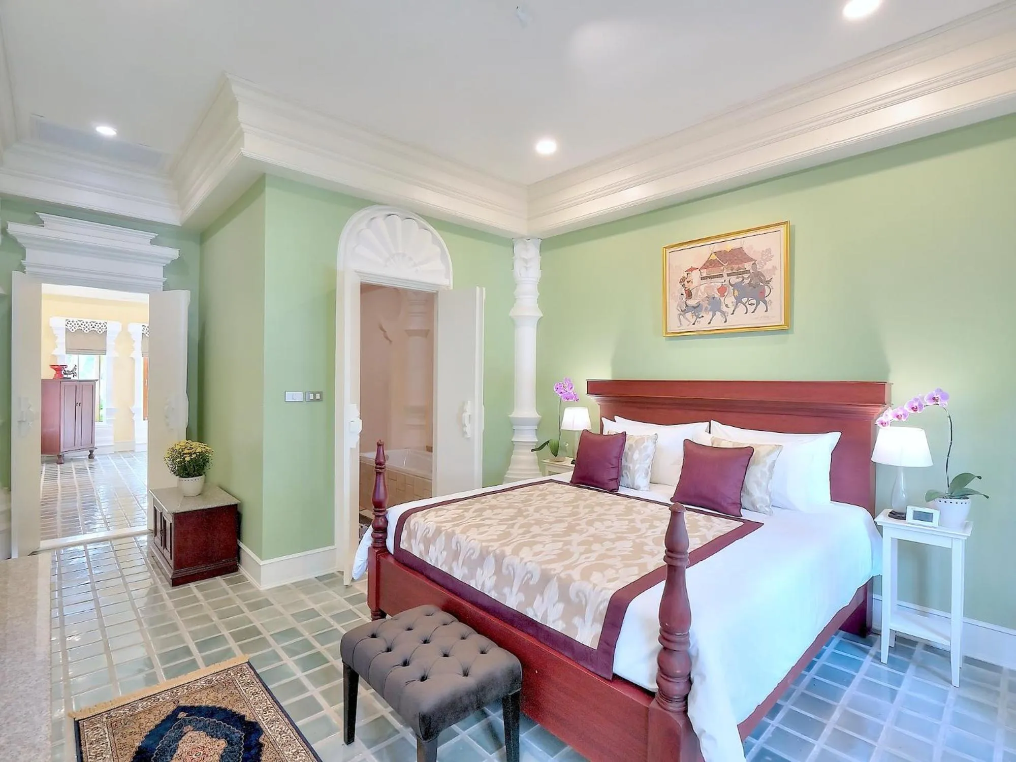 Bedroom, Bed in MonPanaNont Wellness Resort & Spa