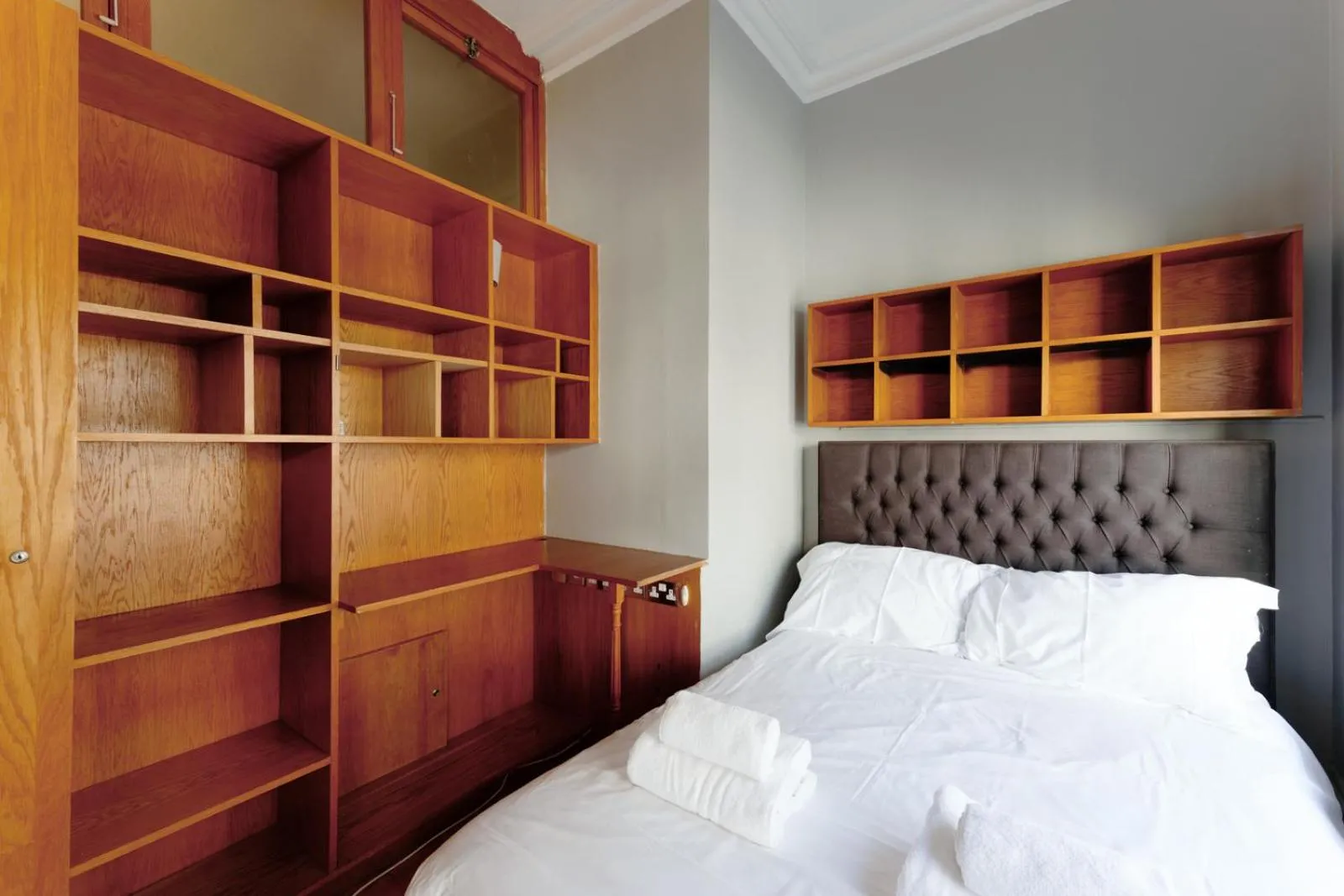 Bedroom, Bed in Historic two bed apartment in Heart of the City