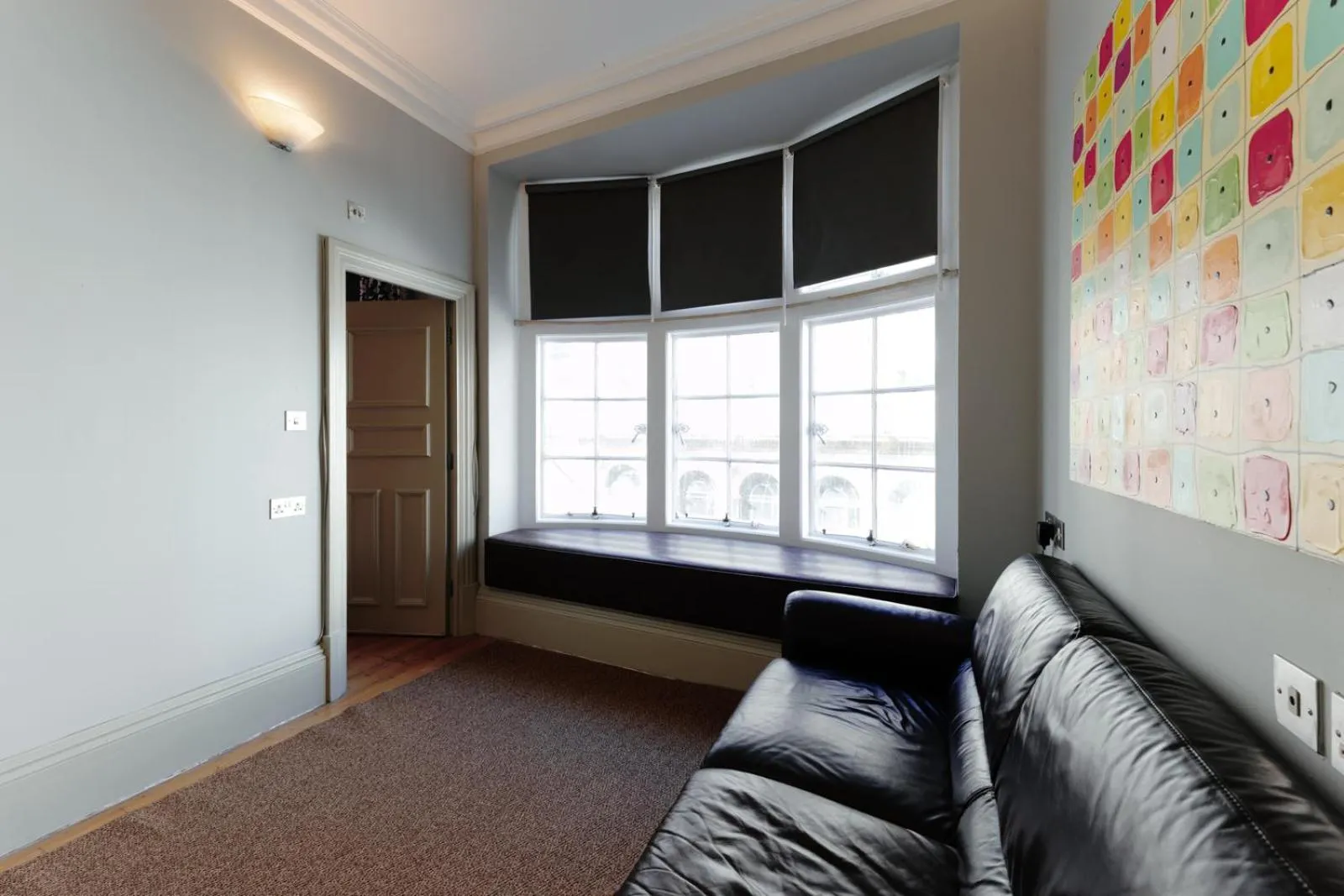 Living room in Historic two bed apartment in Heart of the City