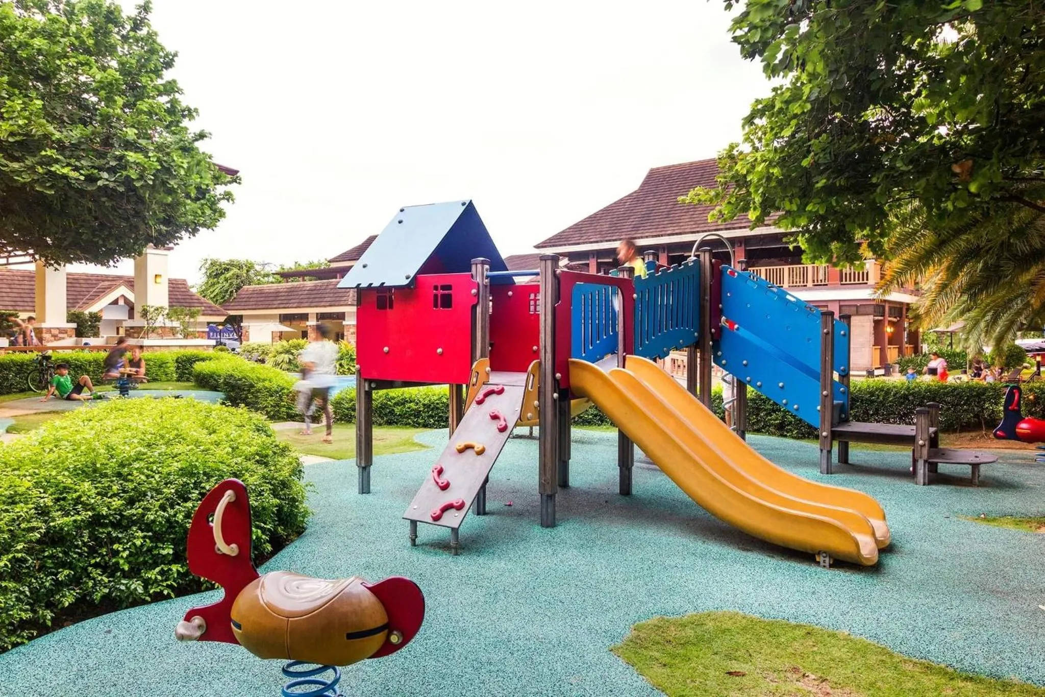 Children play ground in Evania by J&J Homes 2BR Unit At One Oasis Cebu
