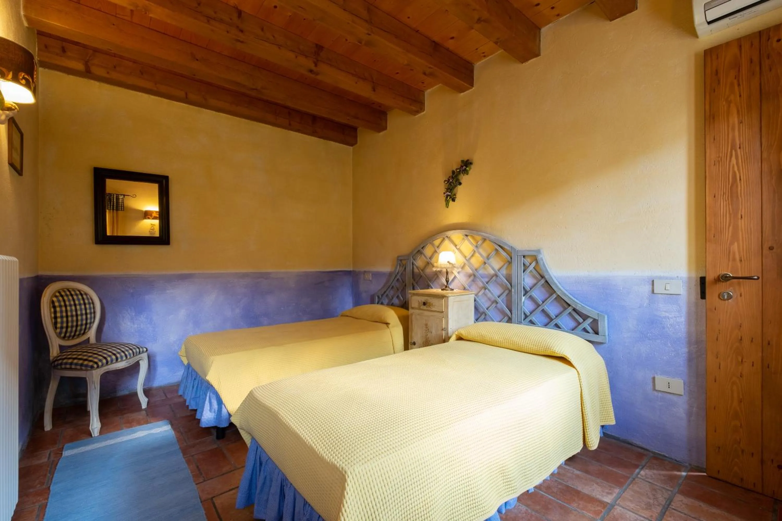 Bed in Rosalimone B&B