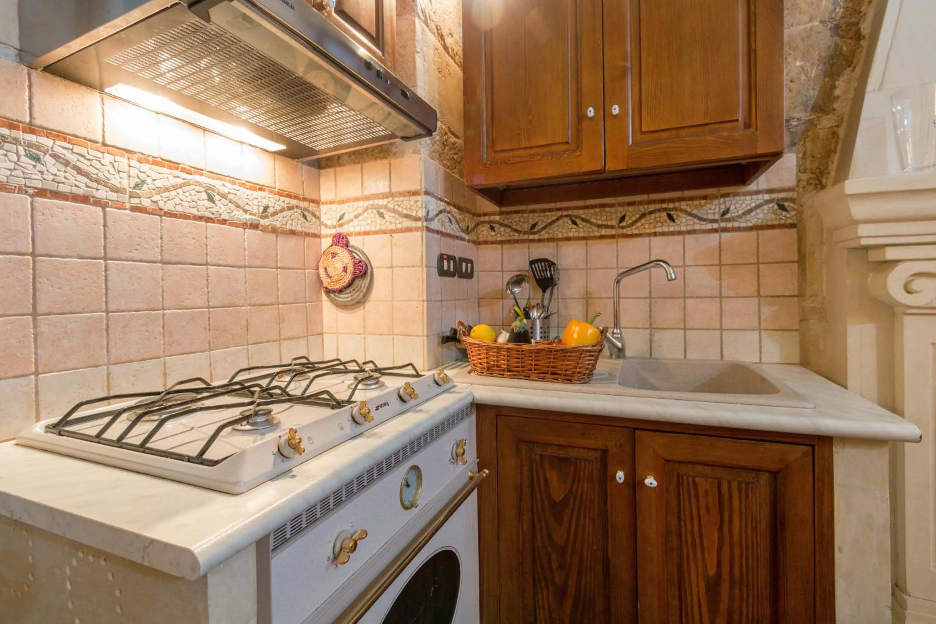 Kitchen or kitchenette in B&B Corte Dei Musco