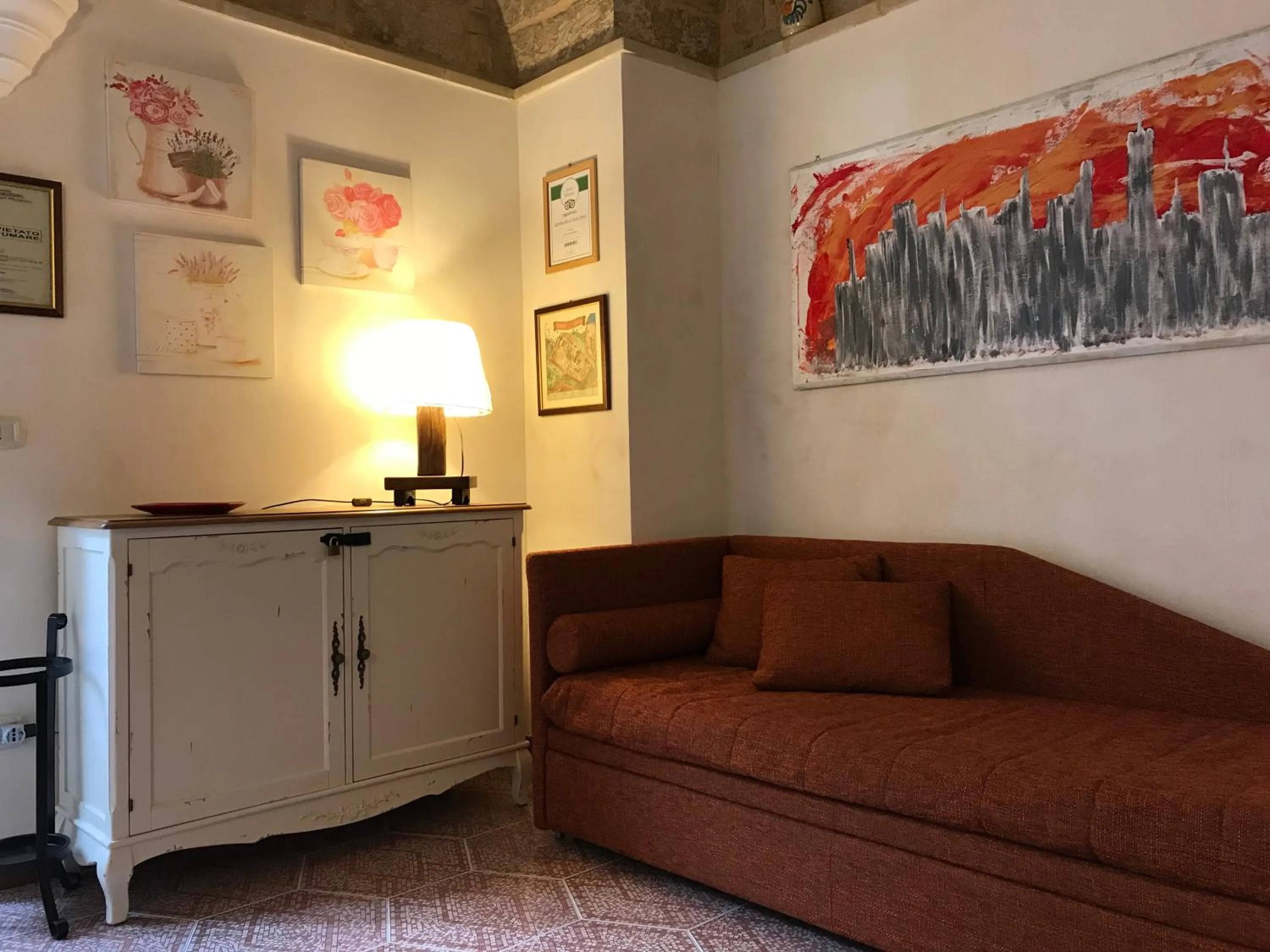 Living room in B&B Corte Dei Musco