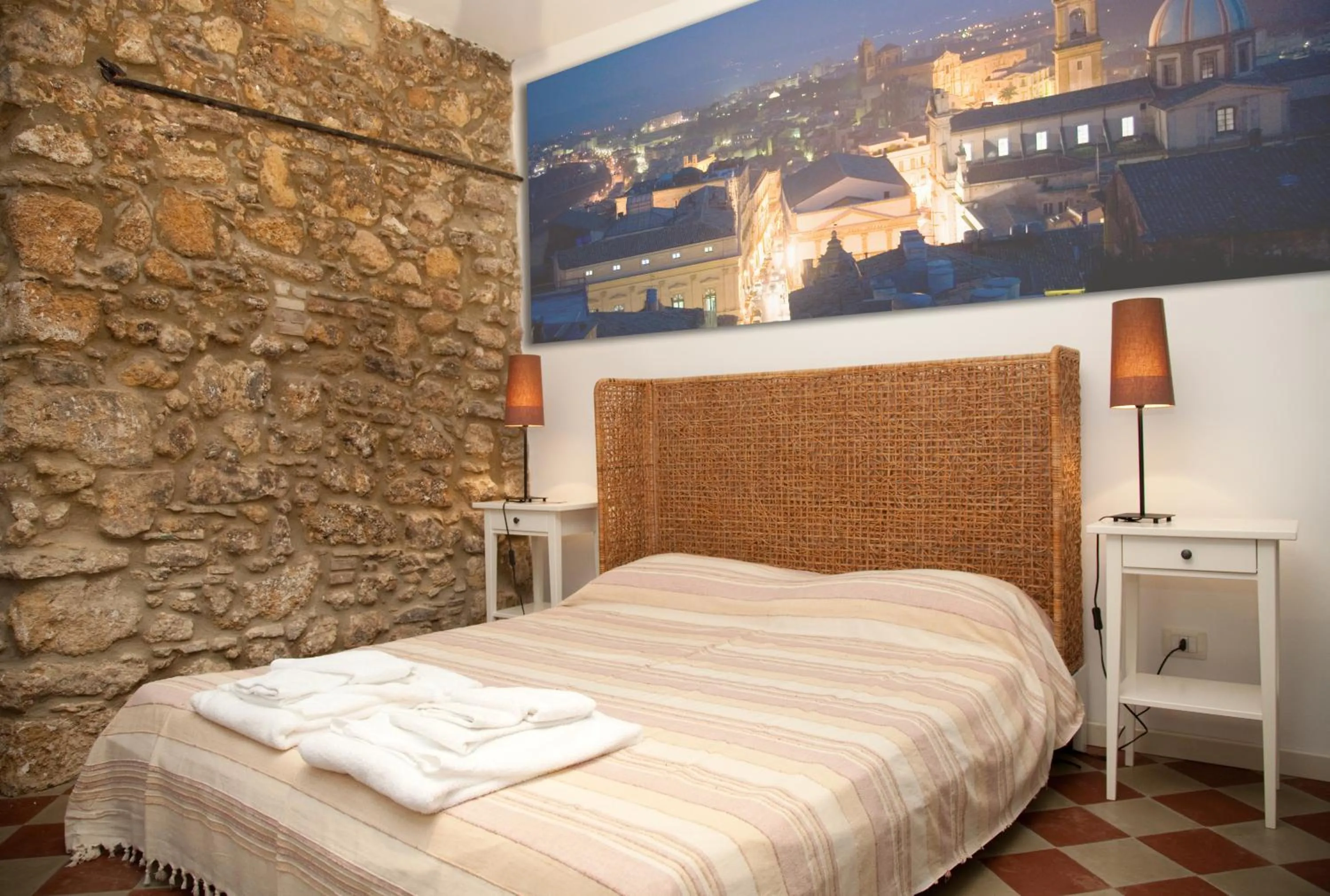 Bedroom, Bed in Carruggiu Casavacanze