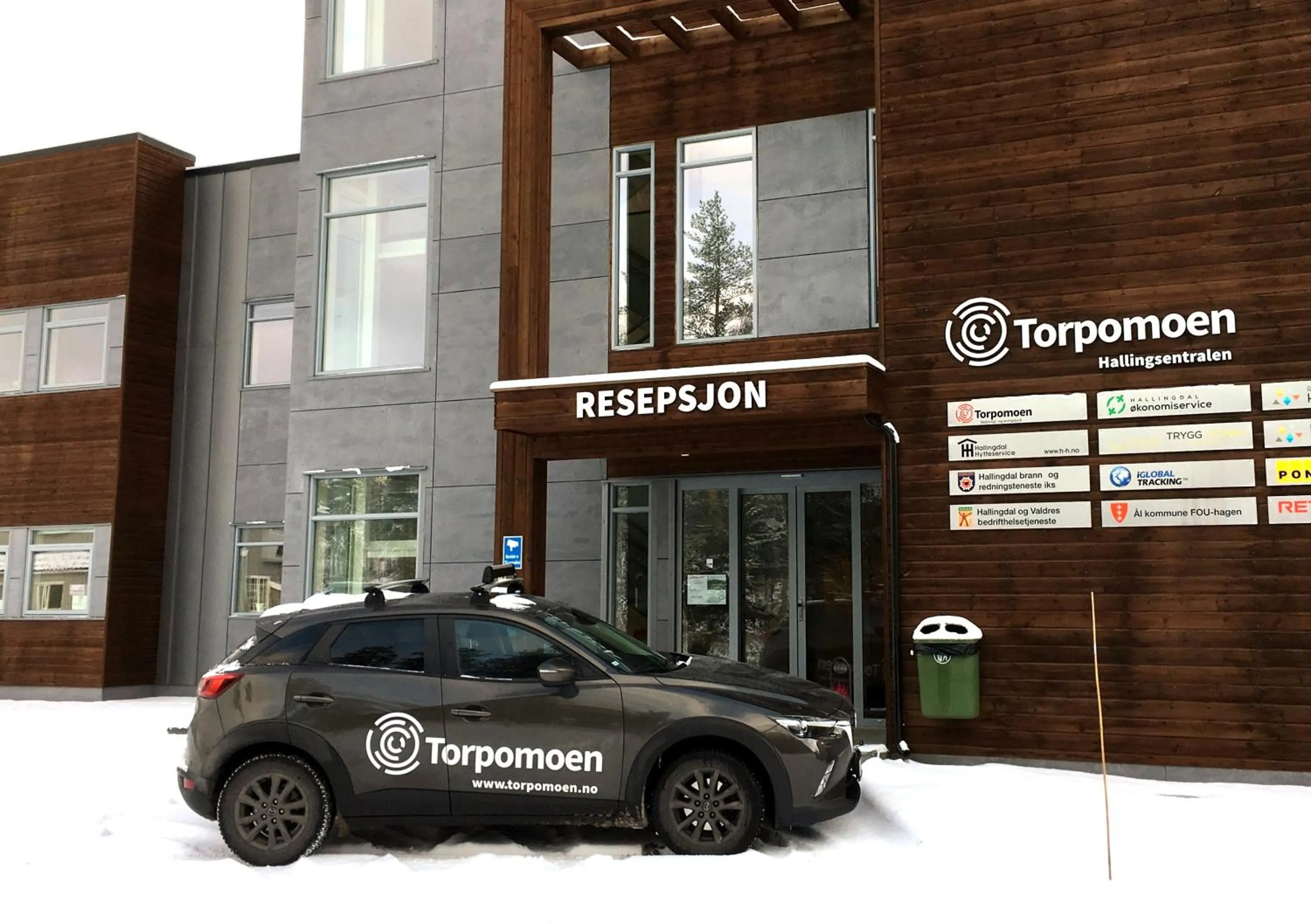 Lobby or reception in Torpomoen