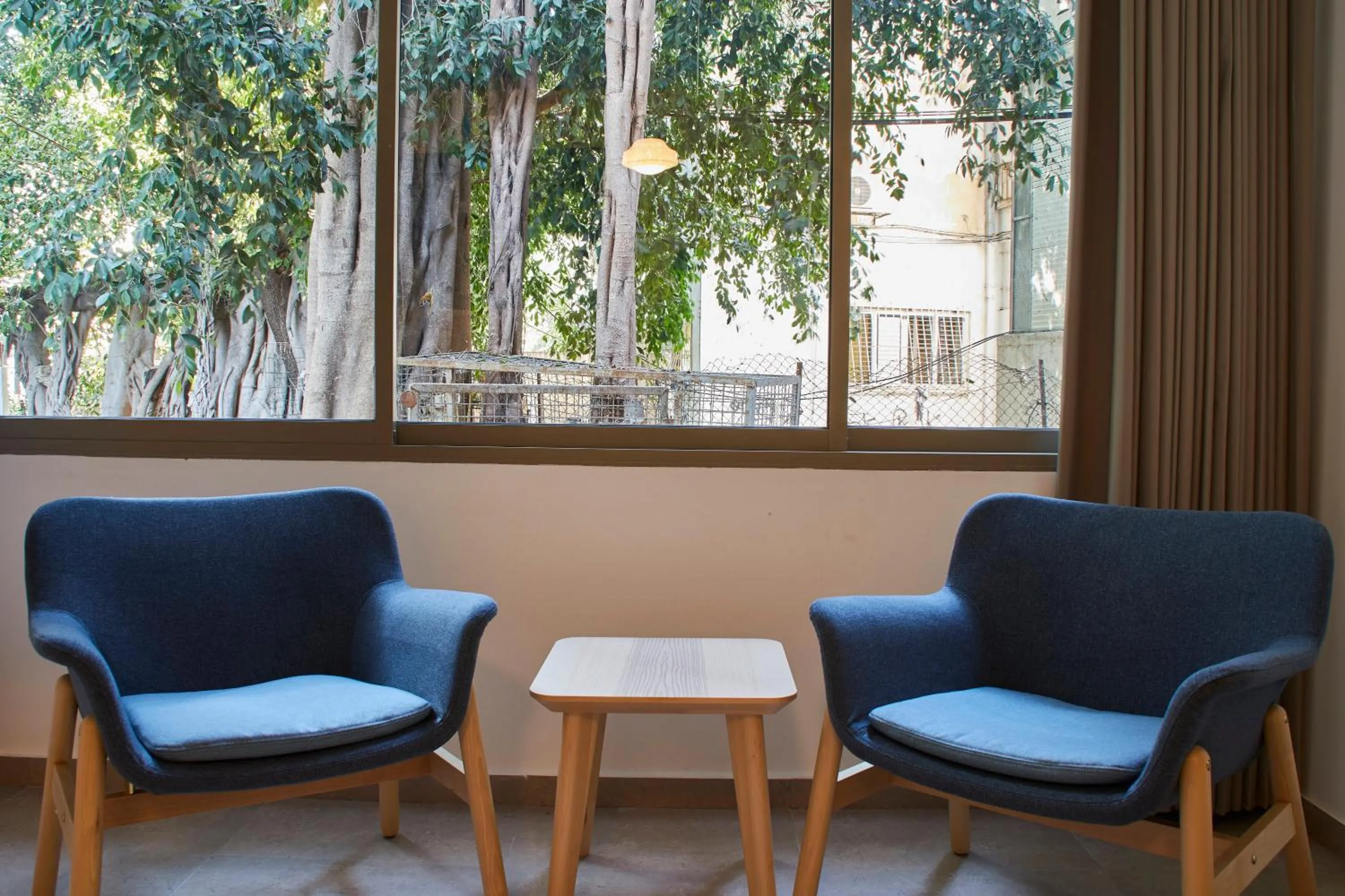 Seating area in Roza Apartment