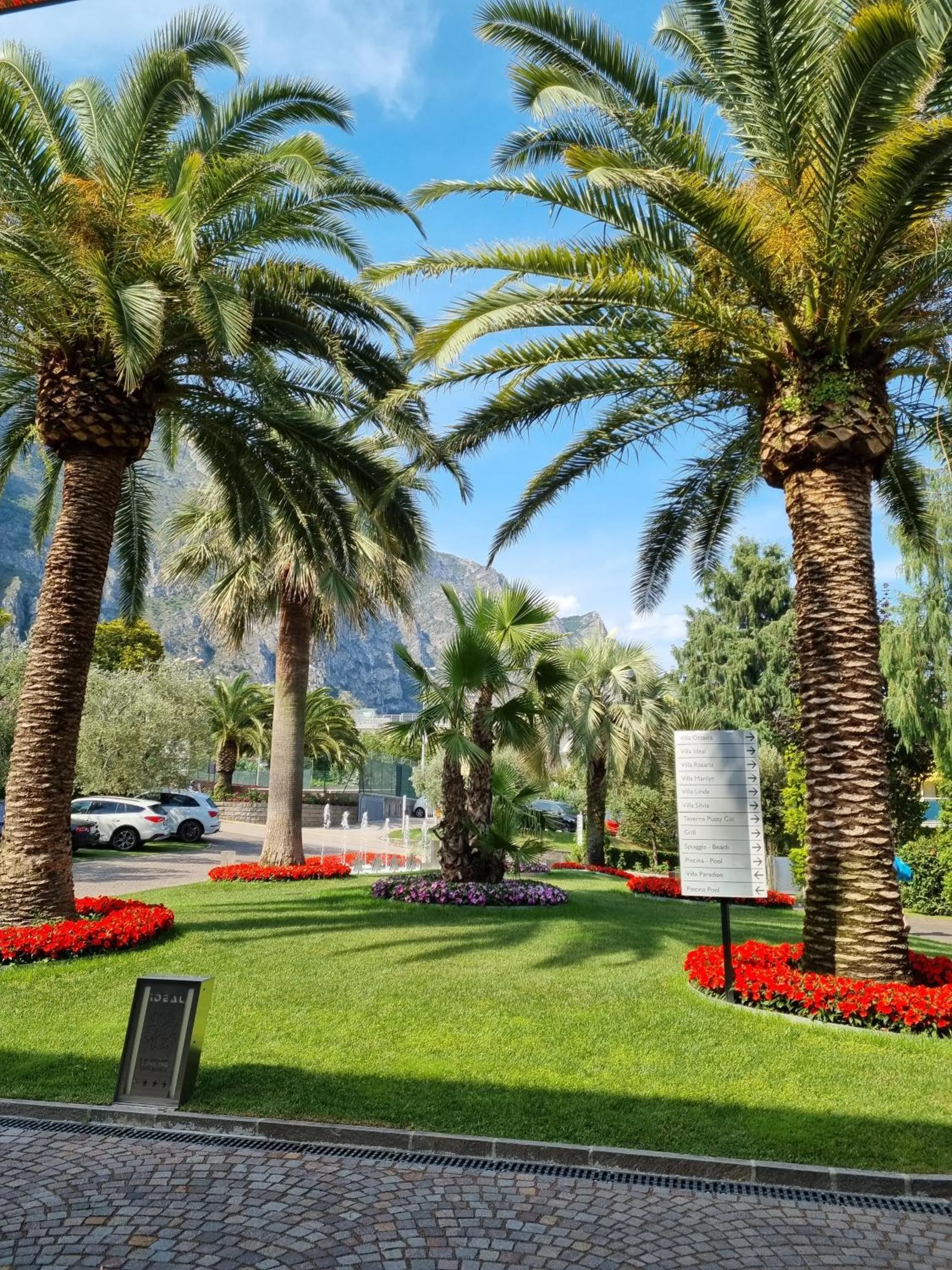 Garden in Hotel Ideal