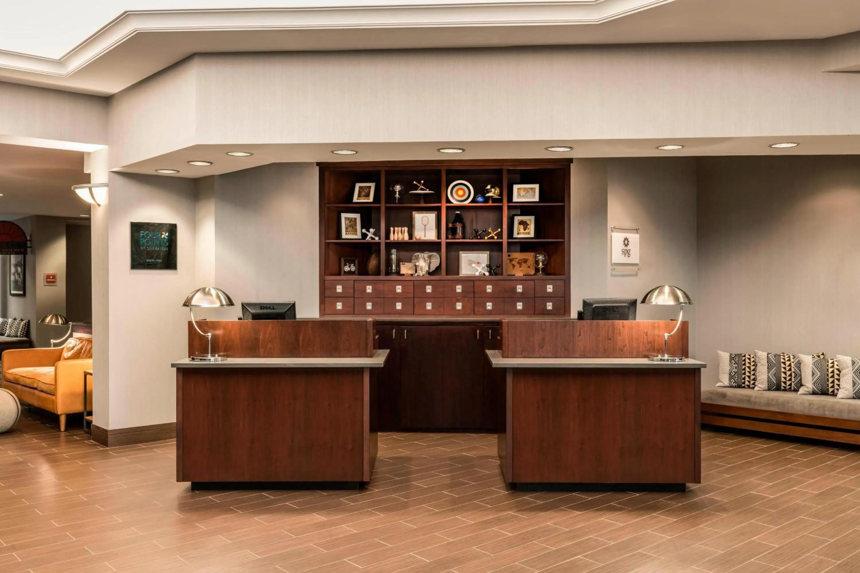 Lobby or reception in Four Points by Sheraton Boston Logan Airport Revere