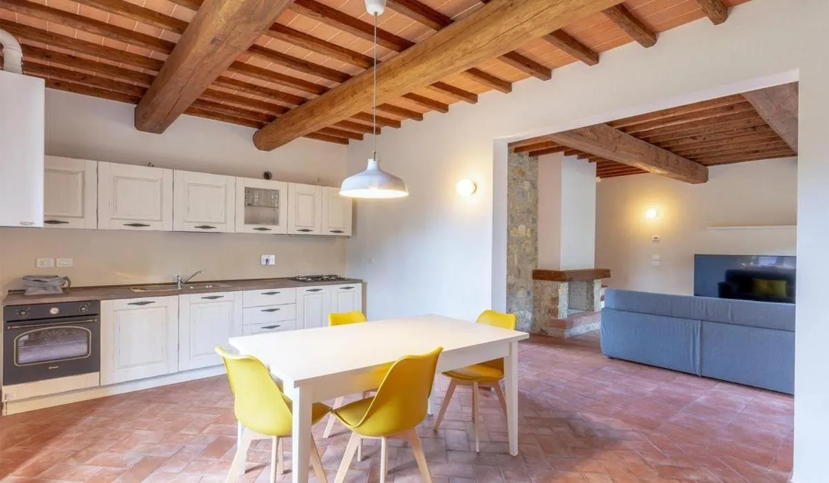 Kitchen or kitchenette in Poggio Cennina Resort