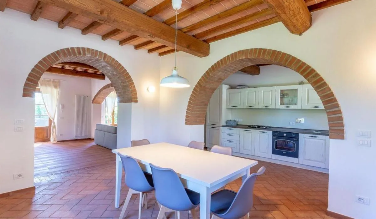 Kitchen or kitchenette in Poggio Cennina Resort