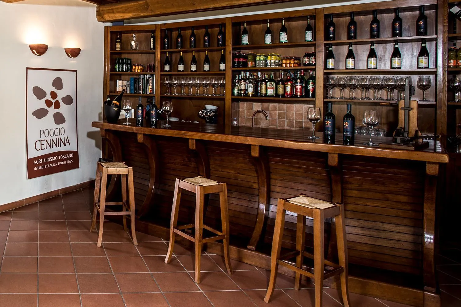 Lounge or bar in Poggio Cennina Resort