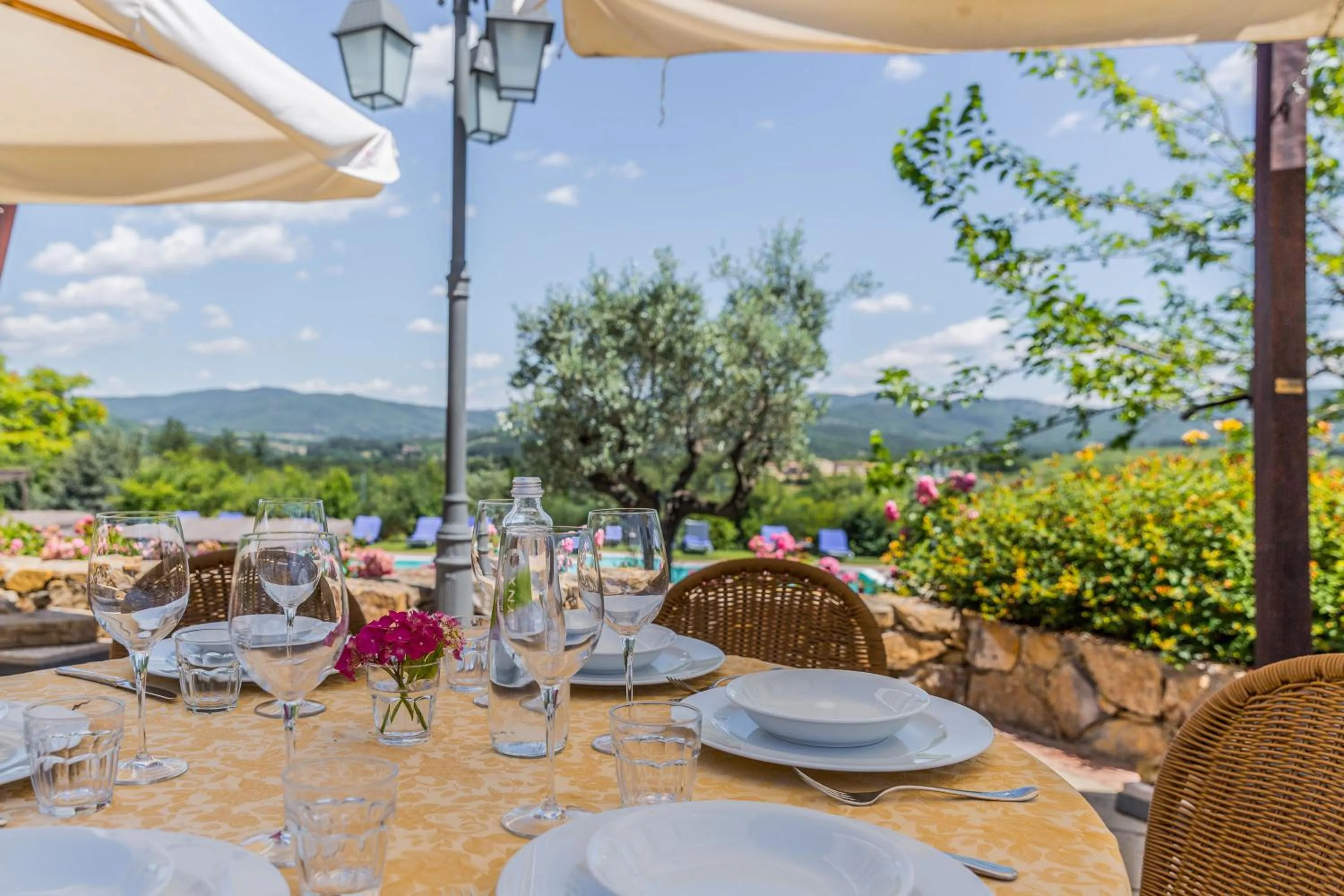 Balcony/Terrace in Poggio Cennina Resort