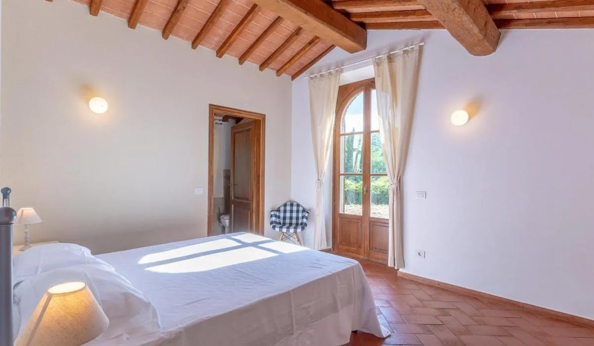 Bedroom, Bed in Poggio Cennina Resort