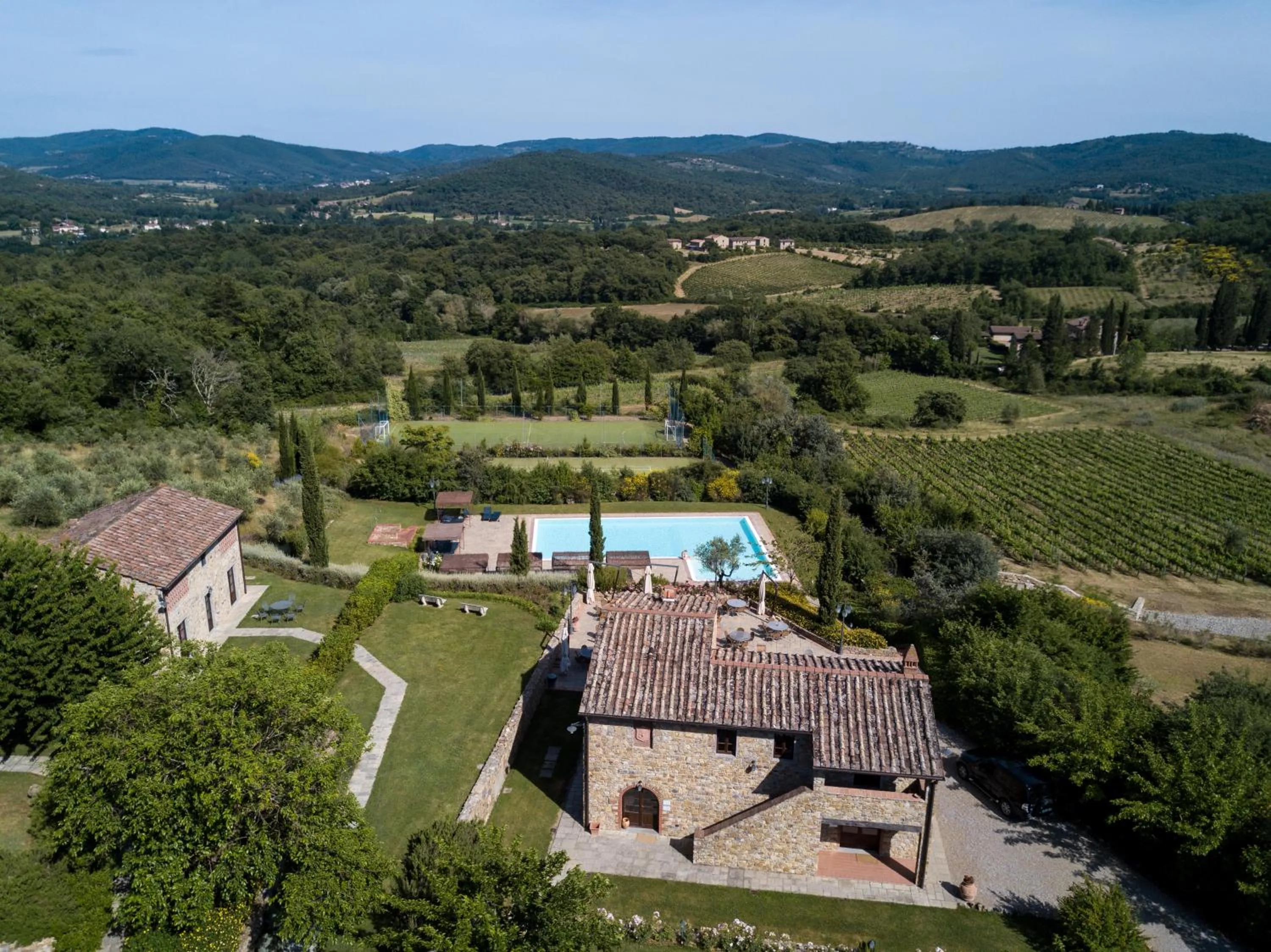 Lounge or bar in Poggio Cennina Resort