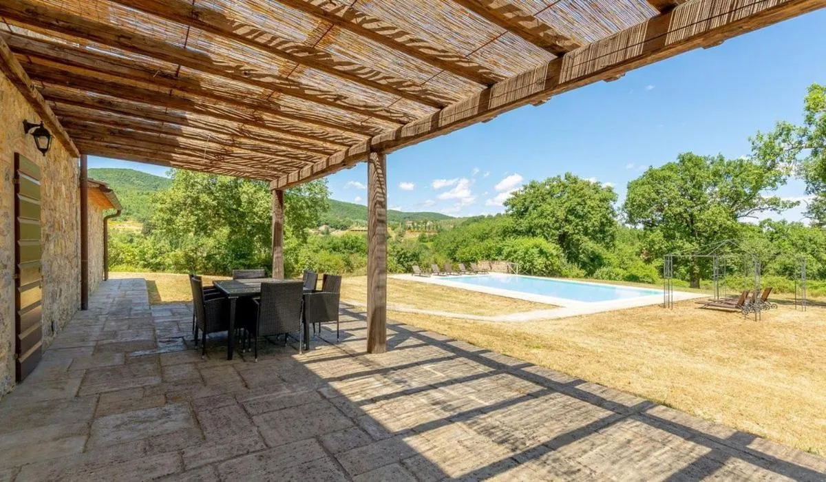 Patio in Poggio Cennina Resort