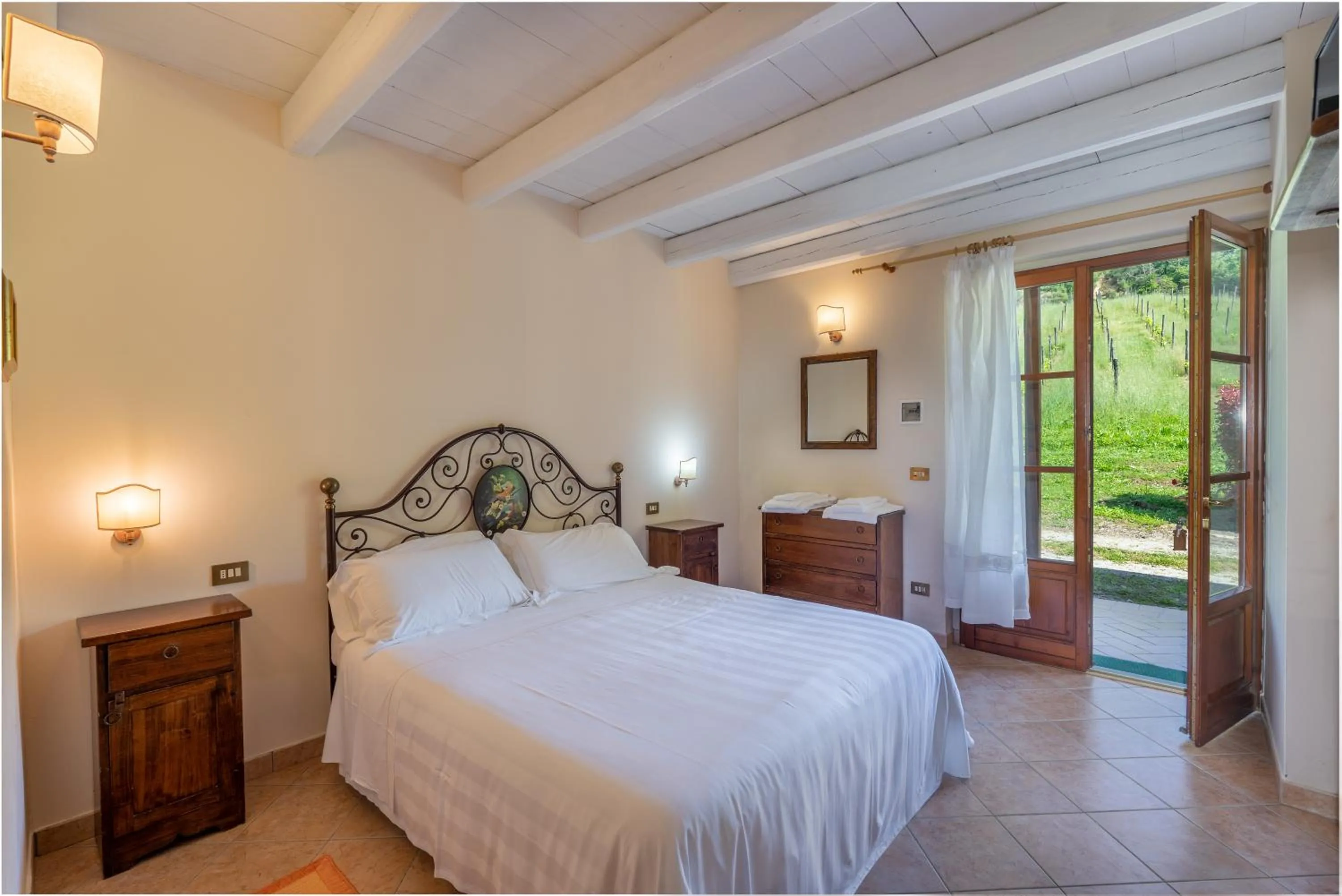 Bedroom in Agriturismo Valleverde