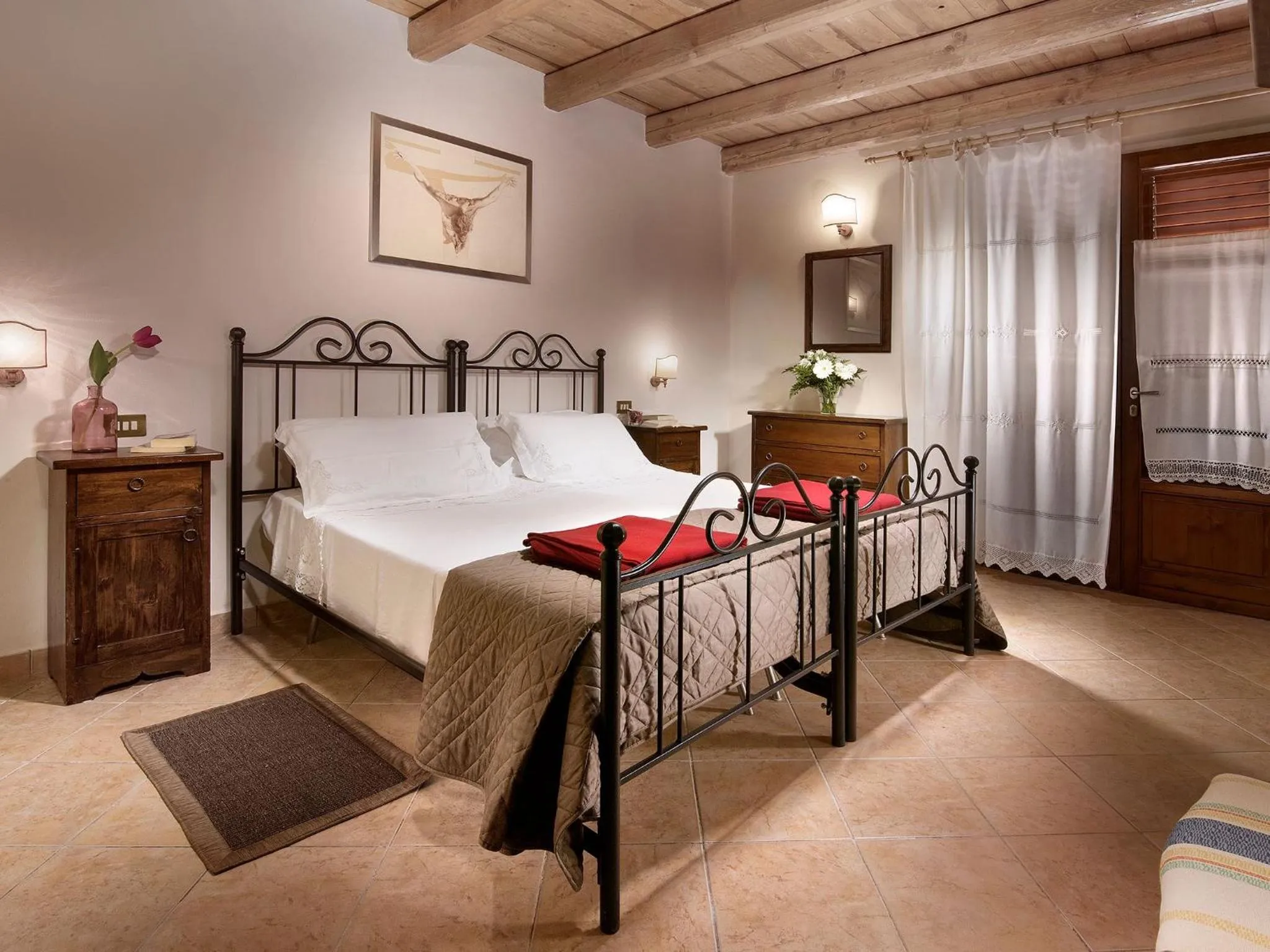 Bedroom in Agriturismo Valleverde