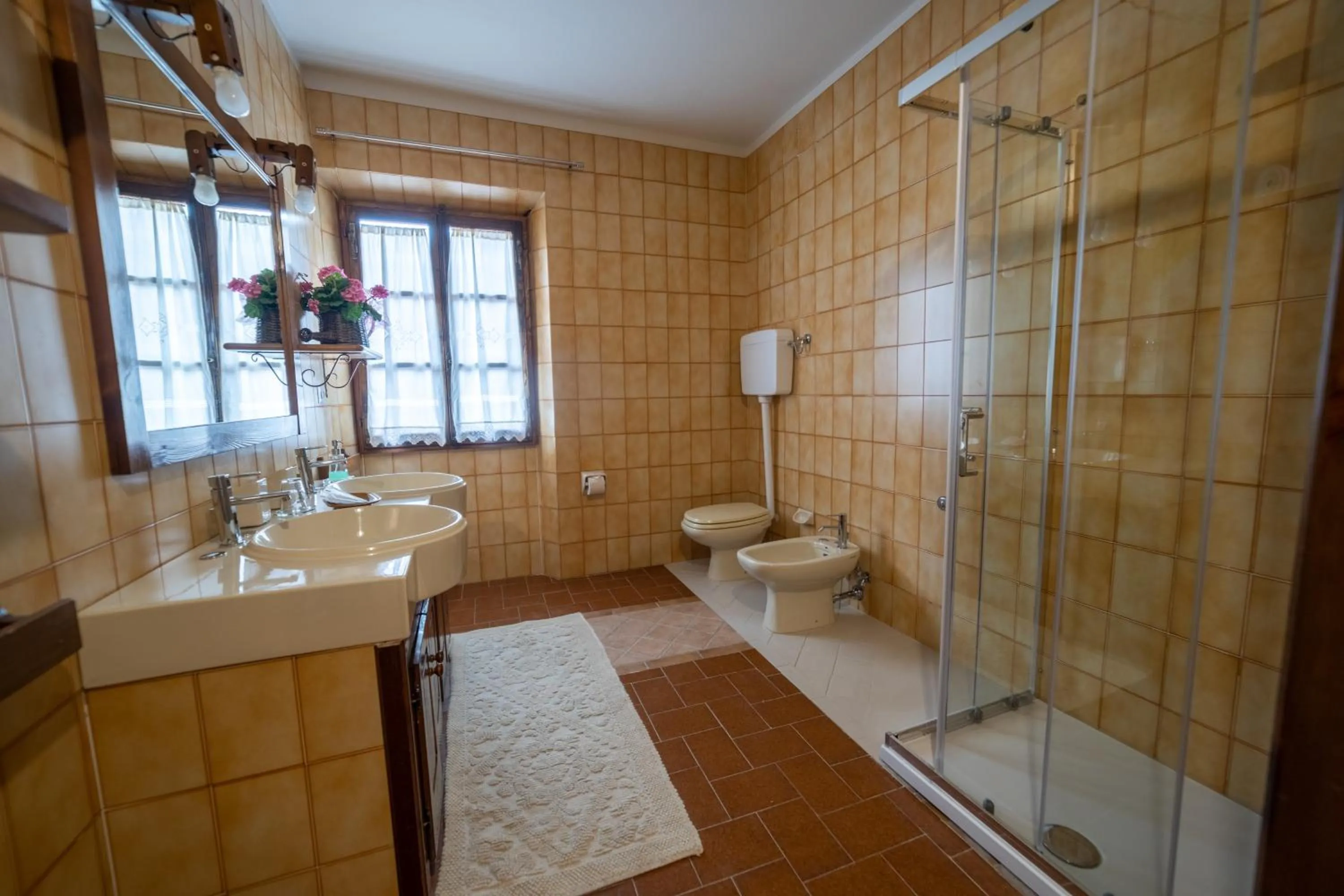 Bathroom in Agriturismo Valleverde