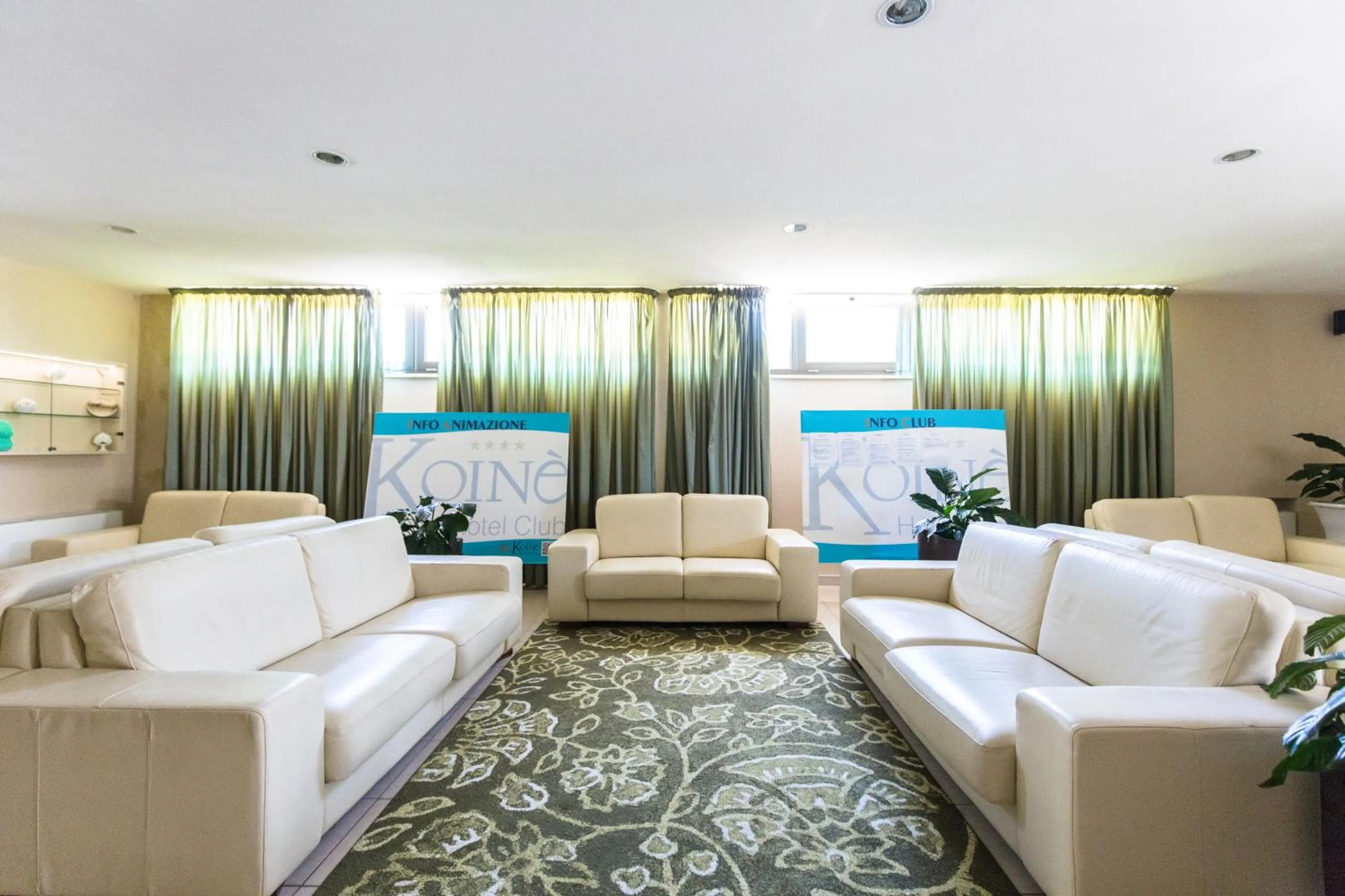 Lobby or reception in Hotel Club Koiné