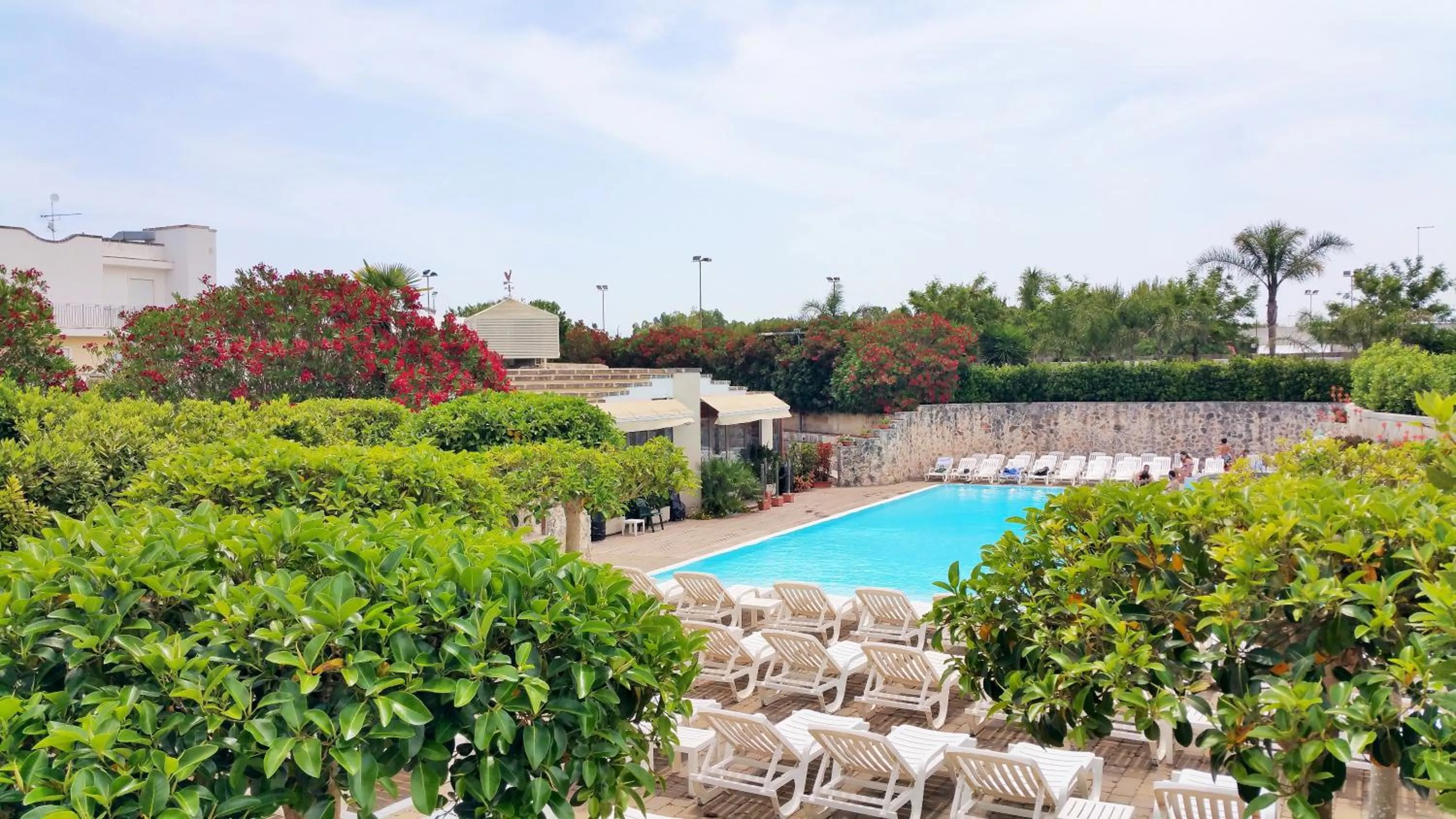 Pool view in Hotel Club Koiné