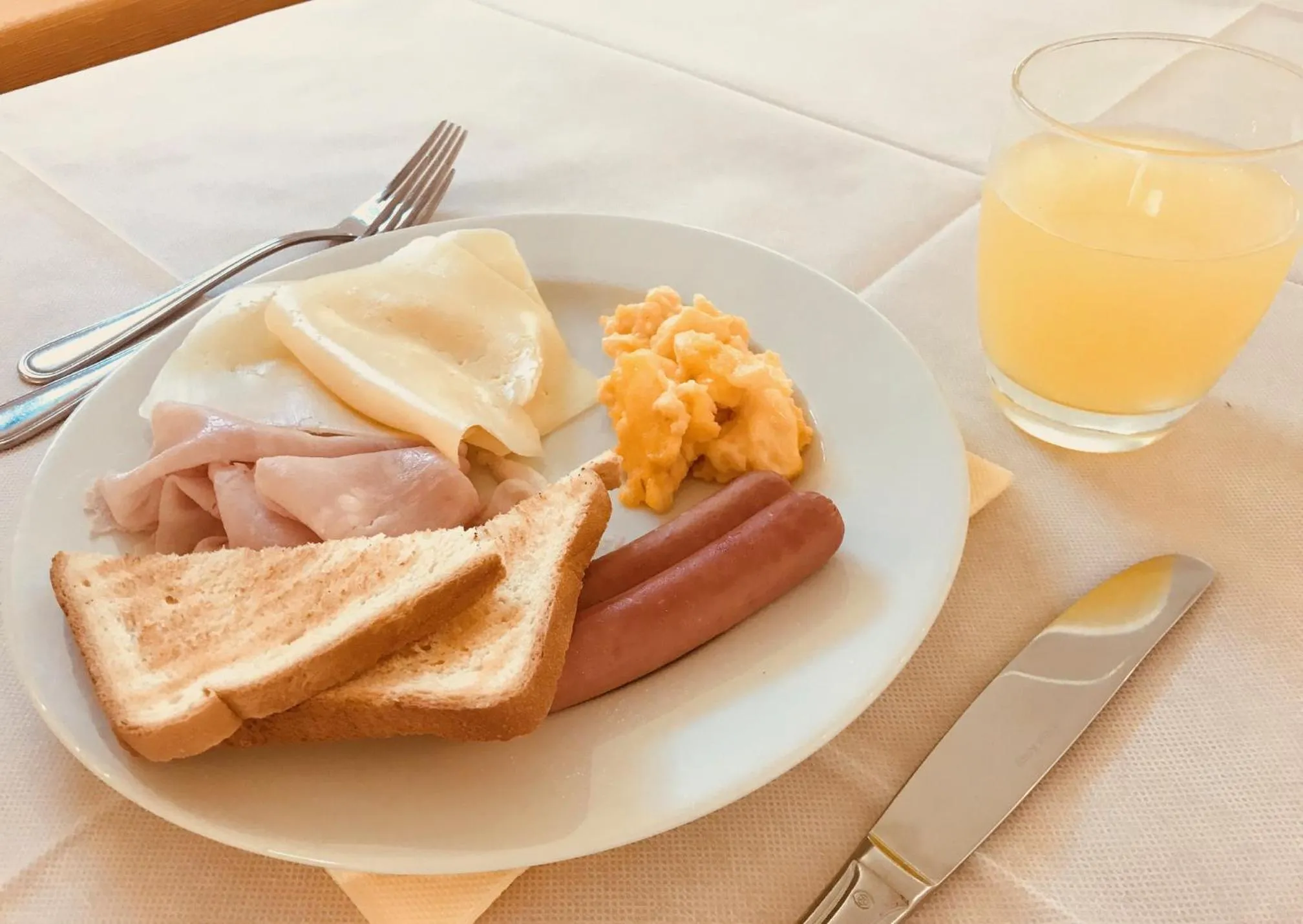 Breakfast in Hotel Club Koiné