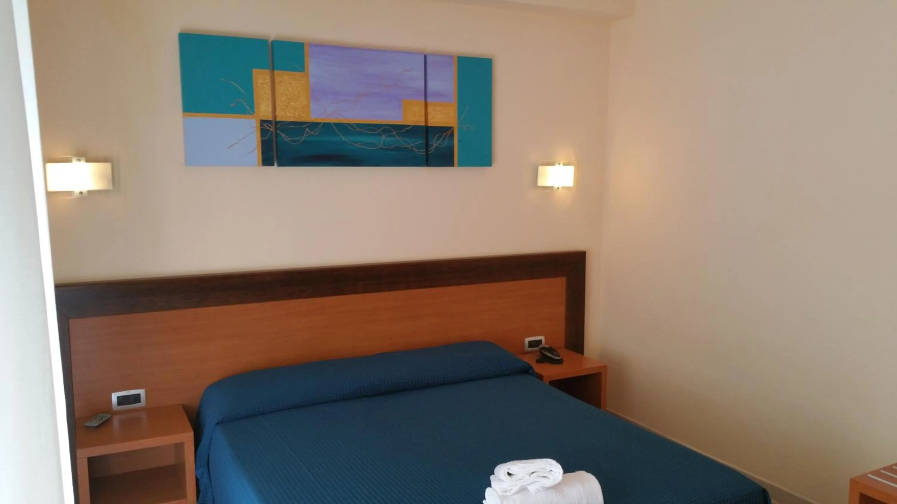 Bedroom in Hotel Club Koiné