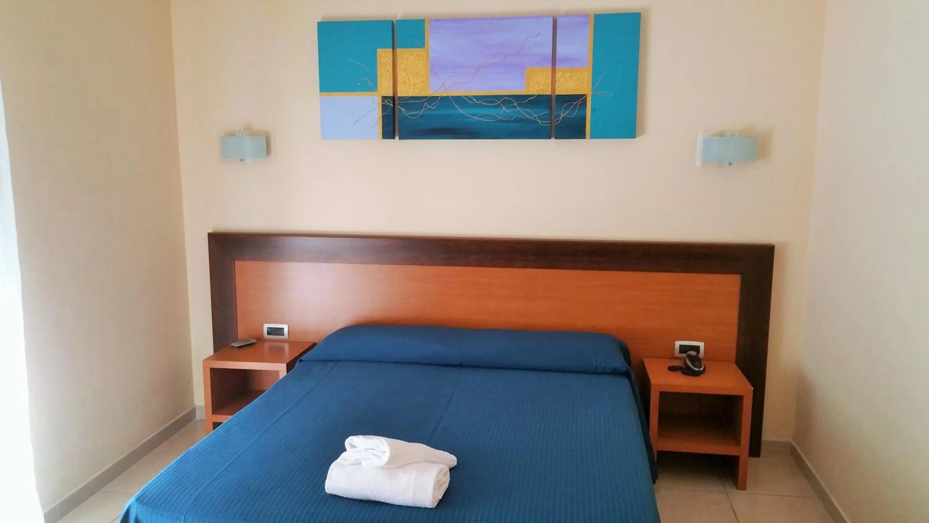 Bedroom in Hotel Club Koiné