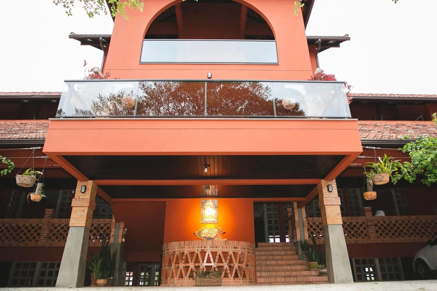 Facade/entrance in Refúgio do Cacupé