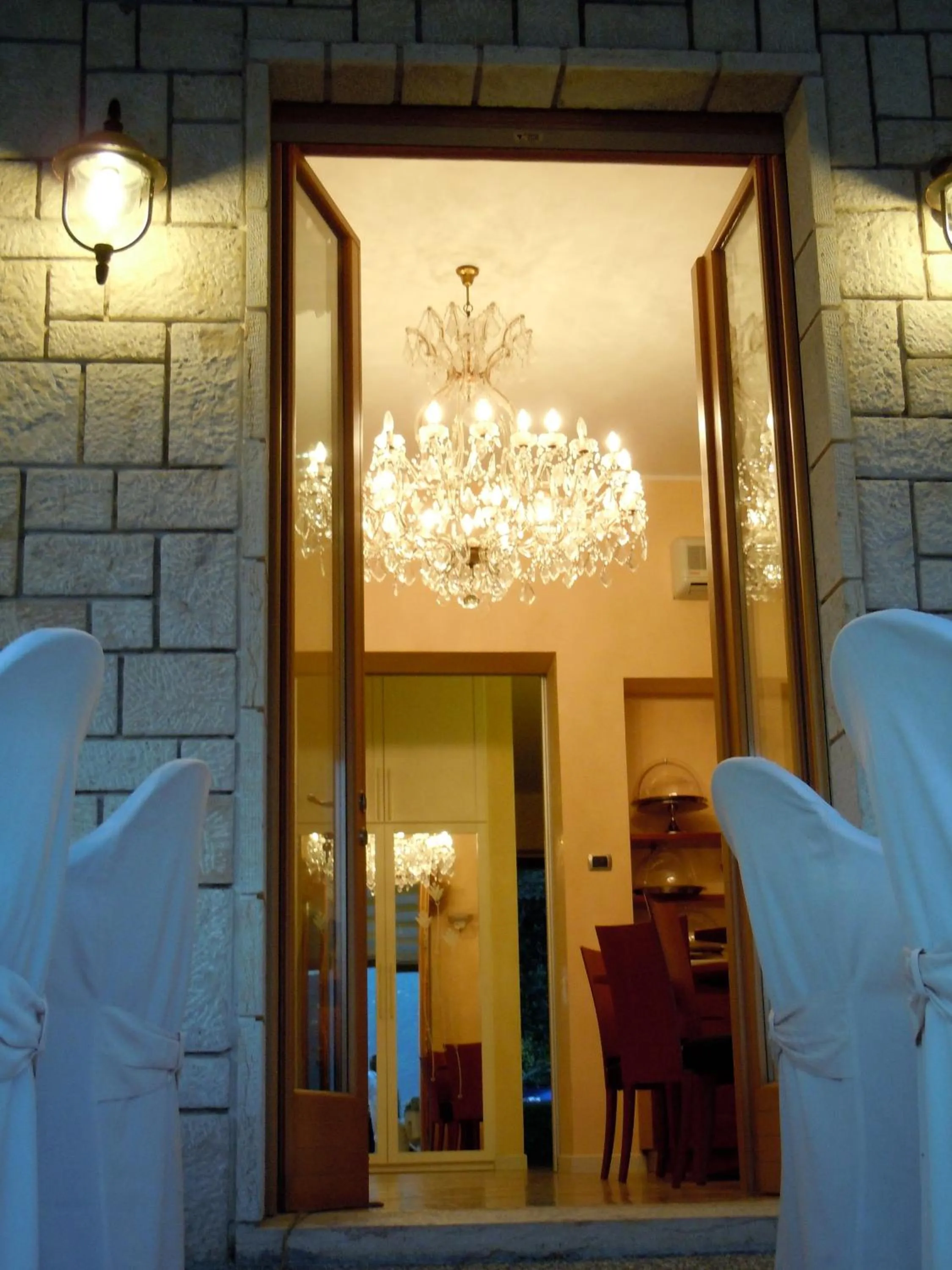 Decorative detail in Torre Degli Ulivi