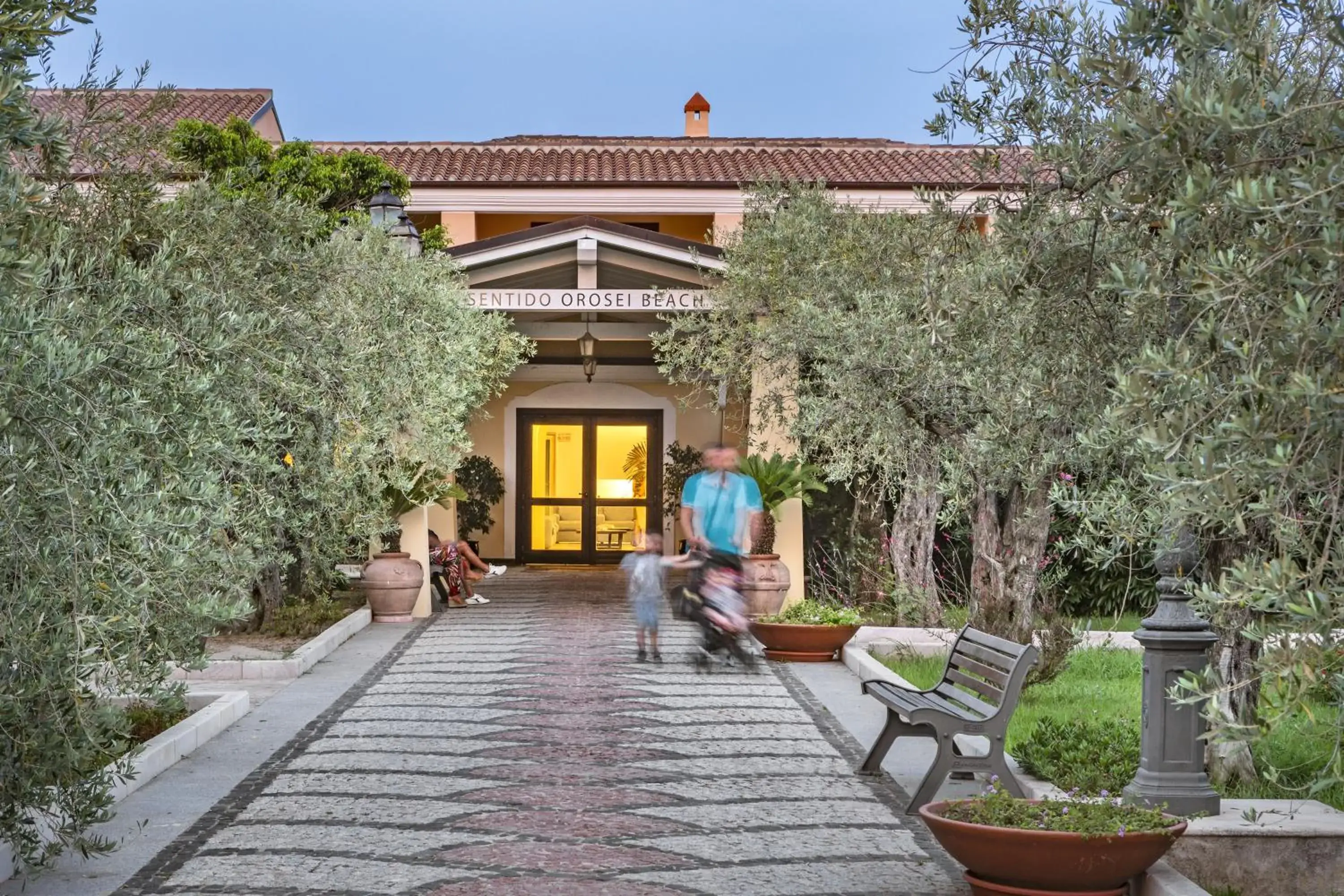 Property building in Sentido Orosei Beach Property building in Sentido Orosei Beach