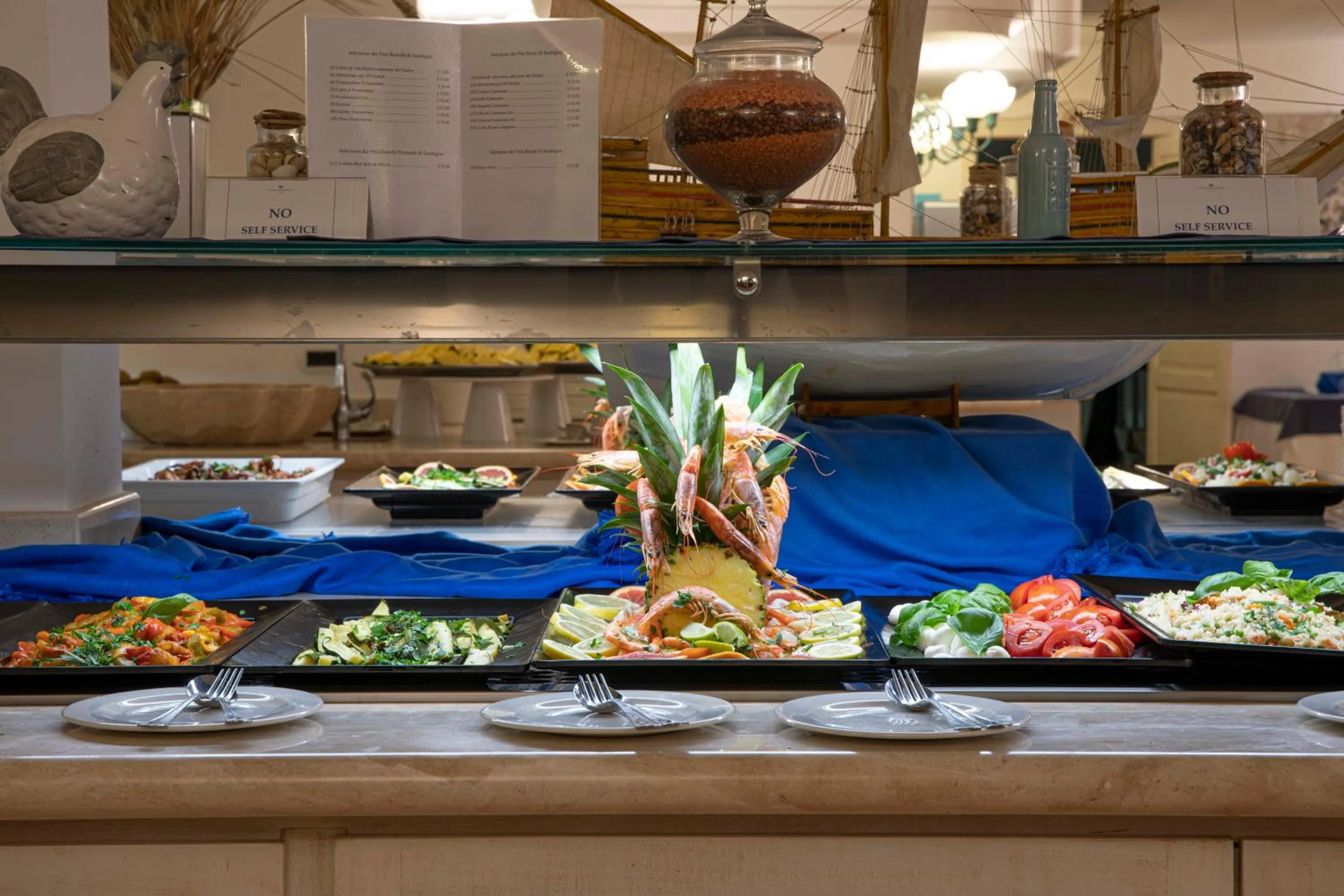 Restaurant/places to eat in Sentido Orosei Beach