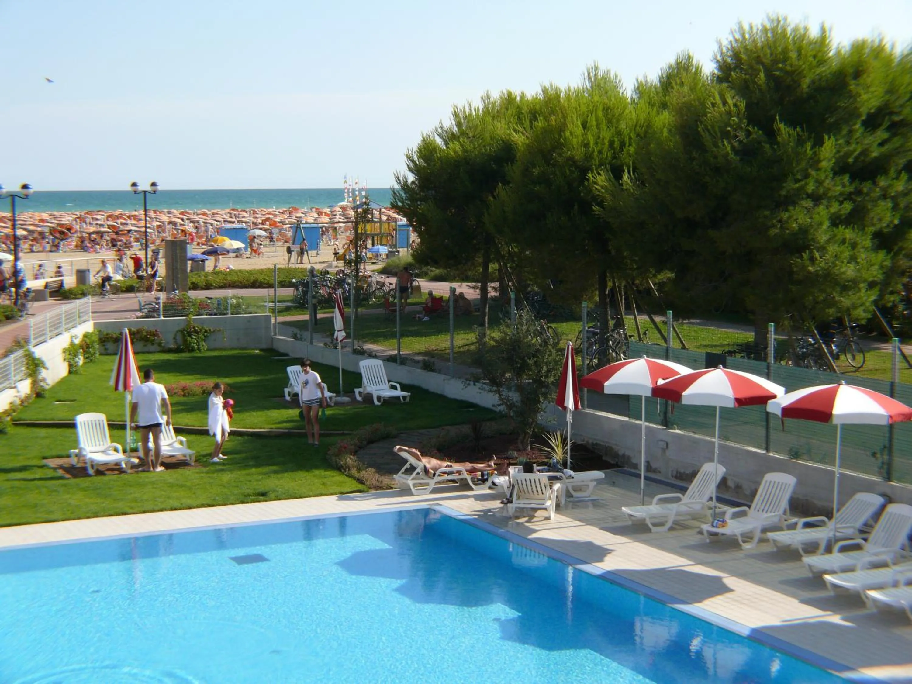 Garden in ApartHotel Panorama Beach