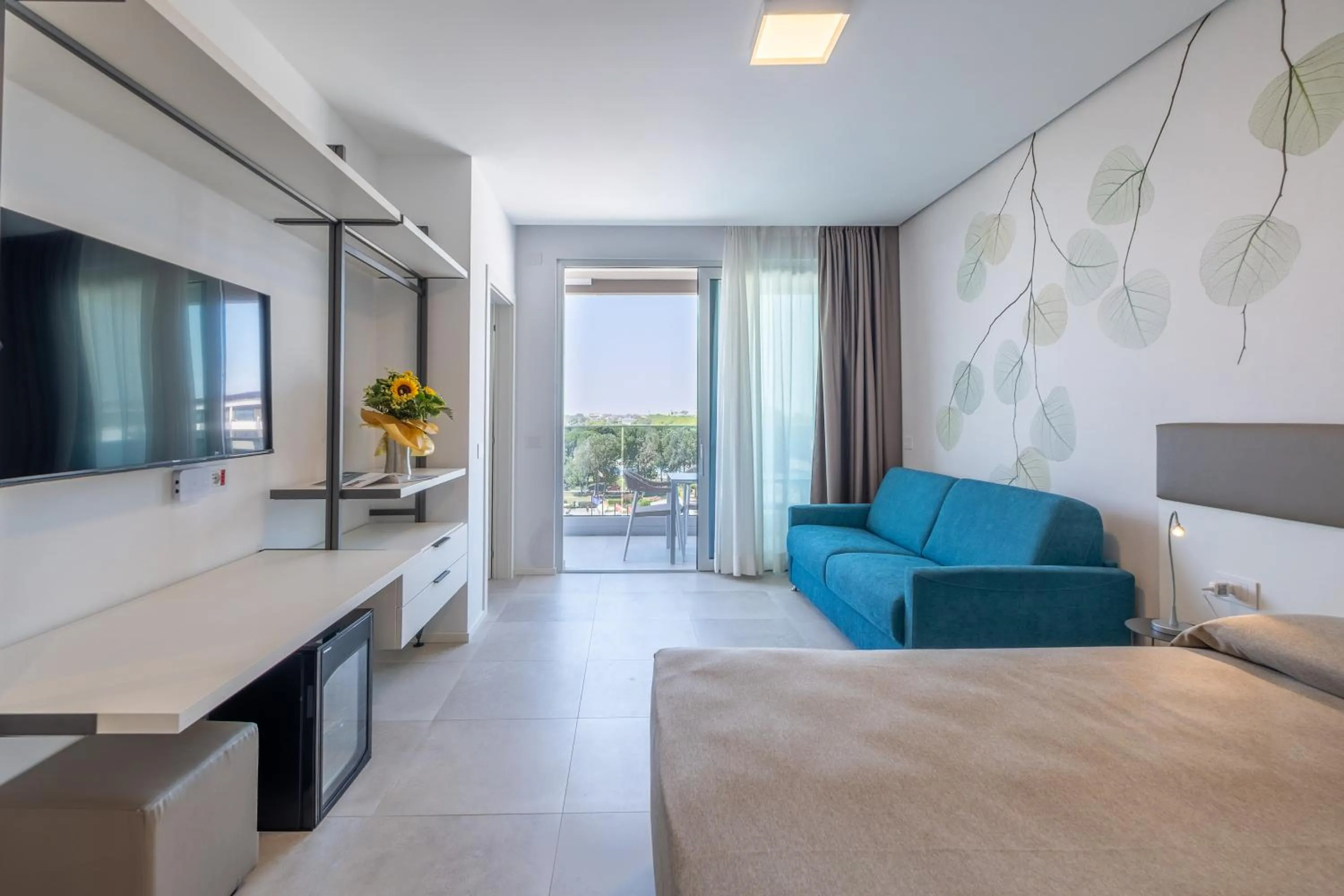 Bed in ApartHotel Panorama Beach