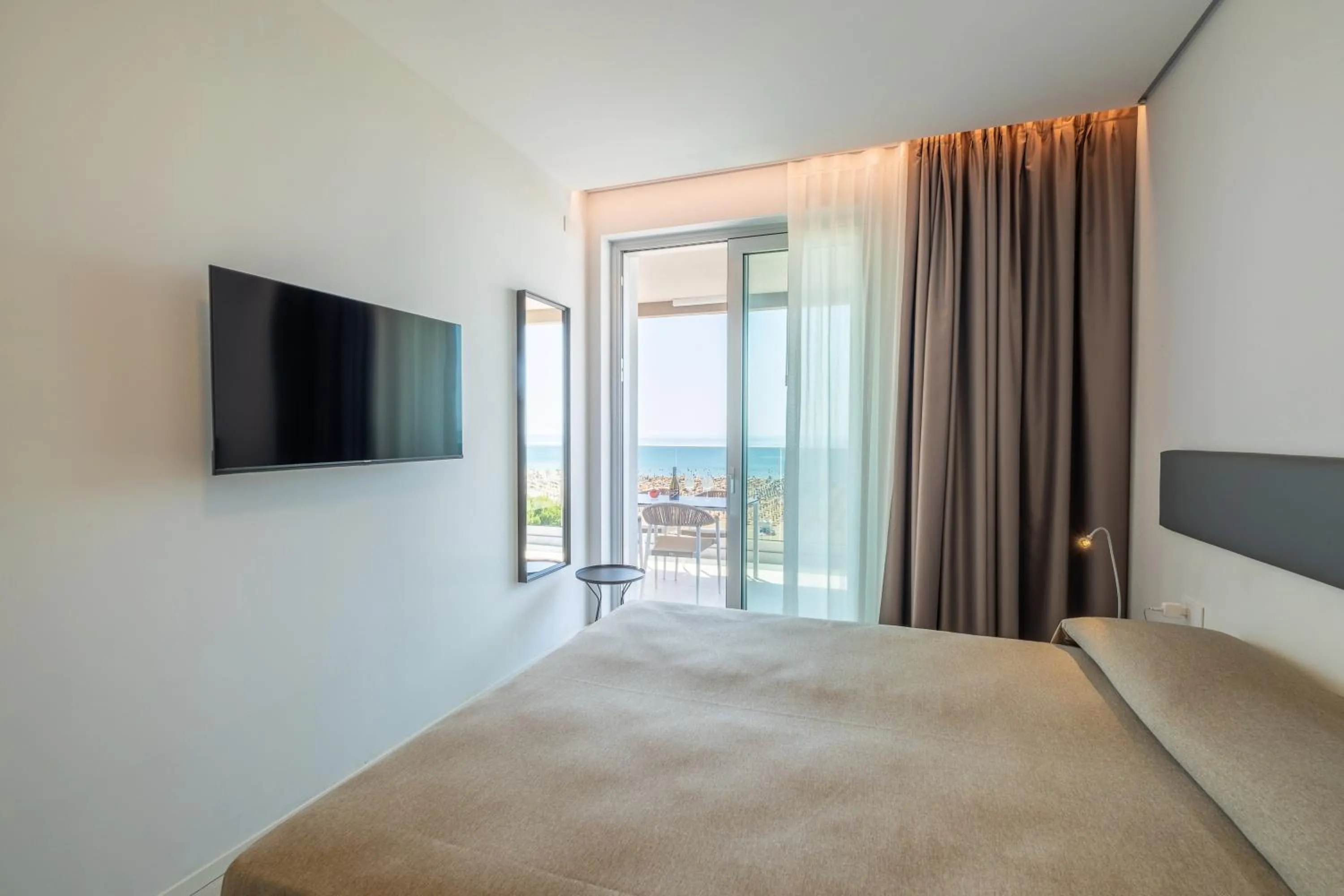 Bed in ApartHotel Panorama Beach