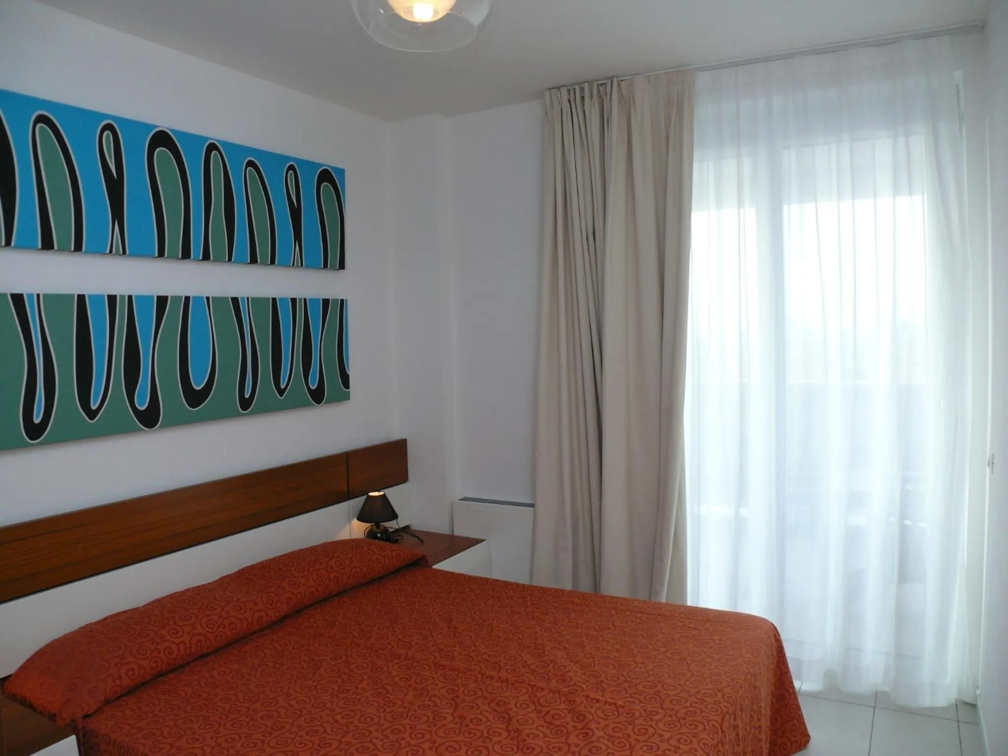 Bed in ApartHotel Panorama Beach