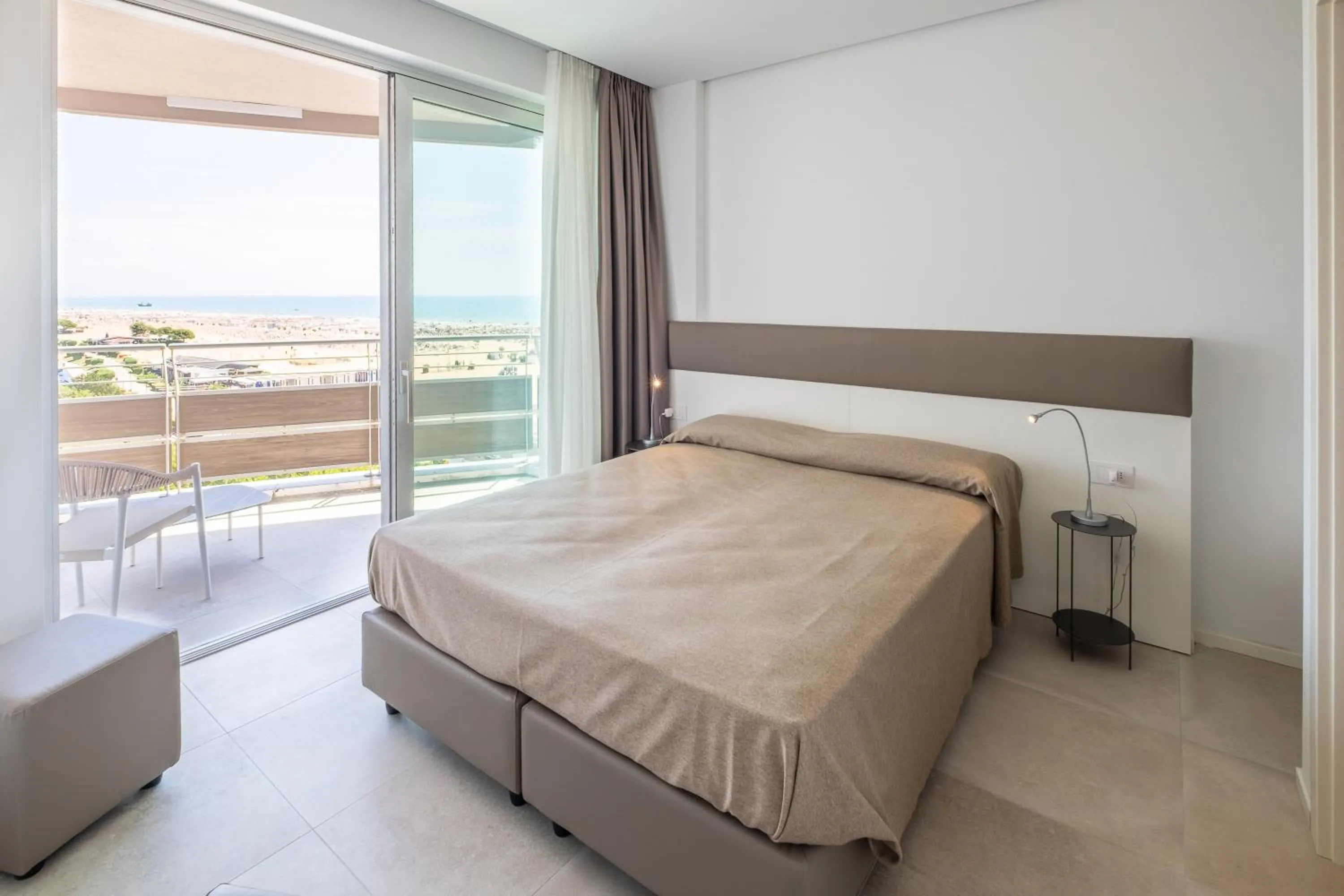 Bed in ApartHotel Panorama Beach