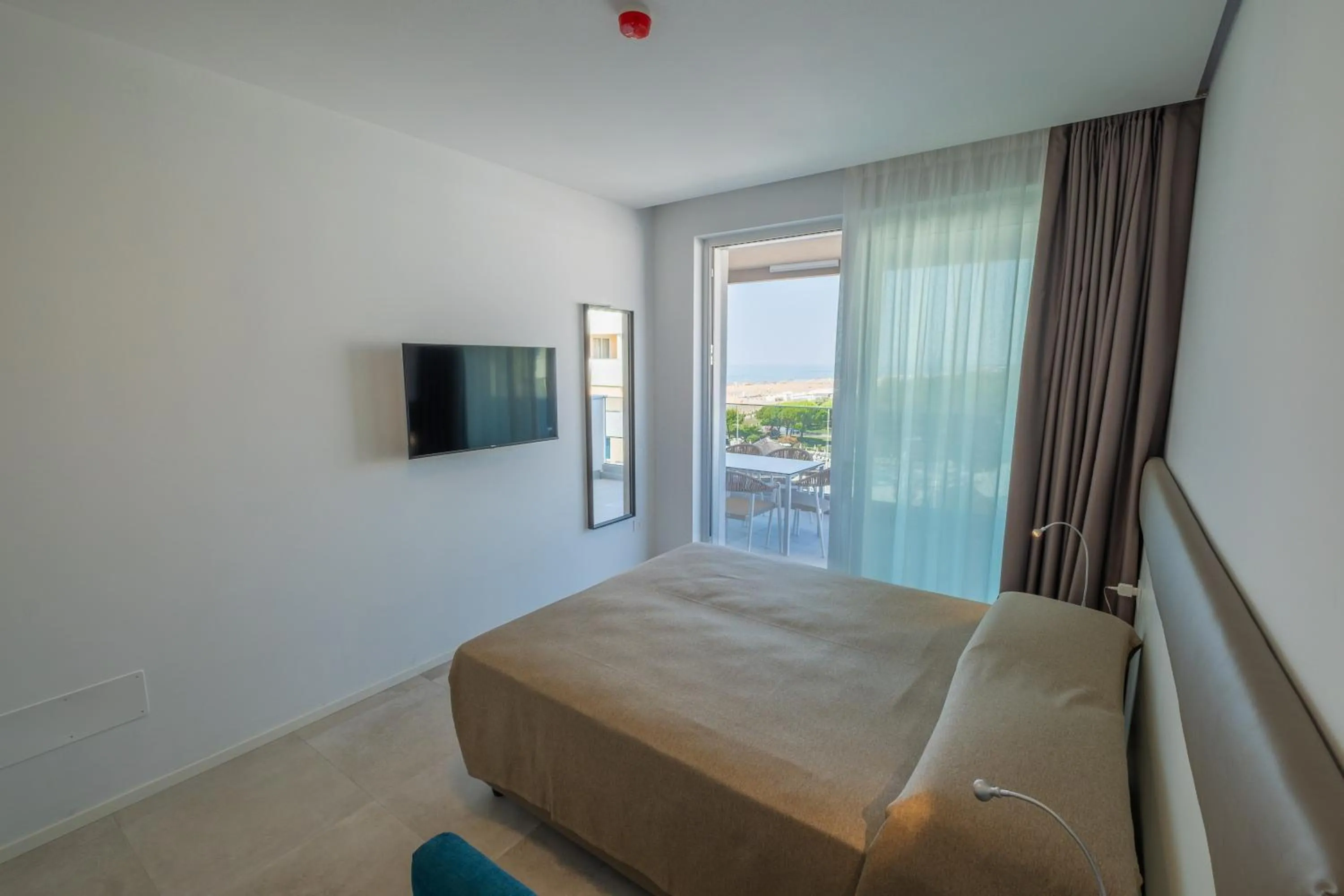 Bed in ApartHotel Panorama Beach