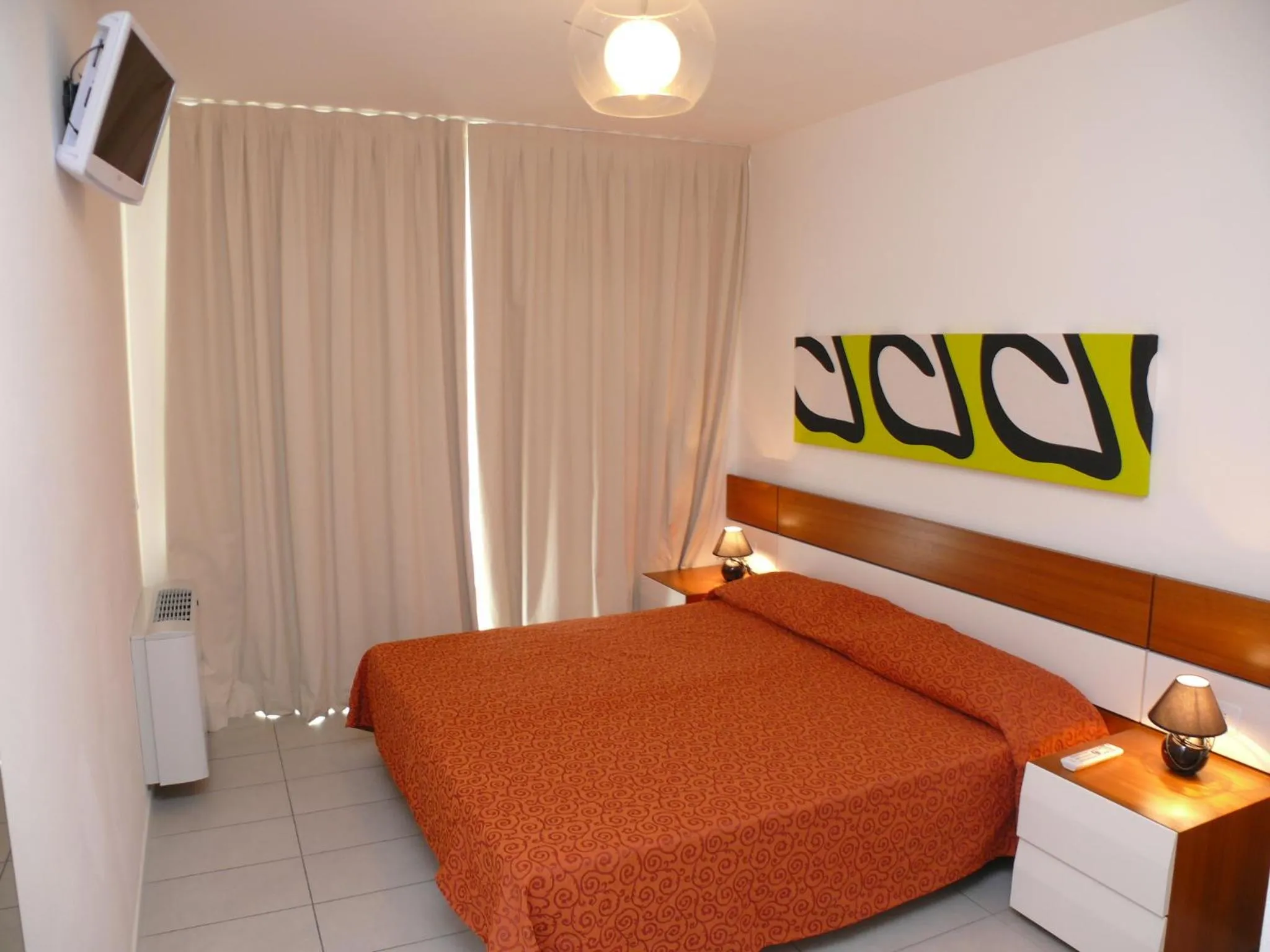 Bed in ApartHotel Panorama Beach