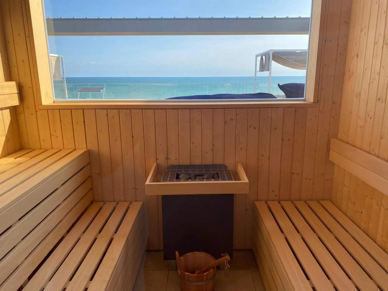 Sauna in ApartHotel Panorama Beach