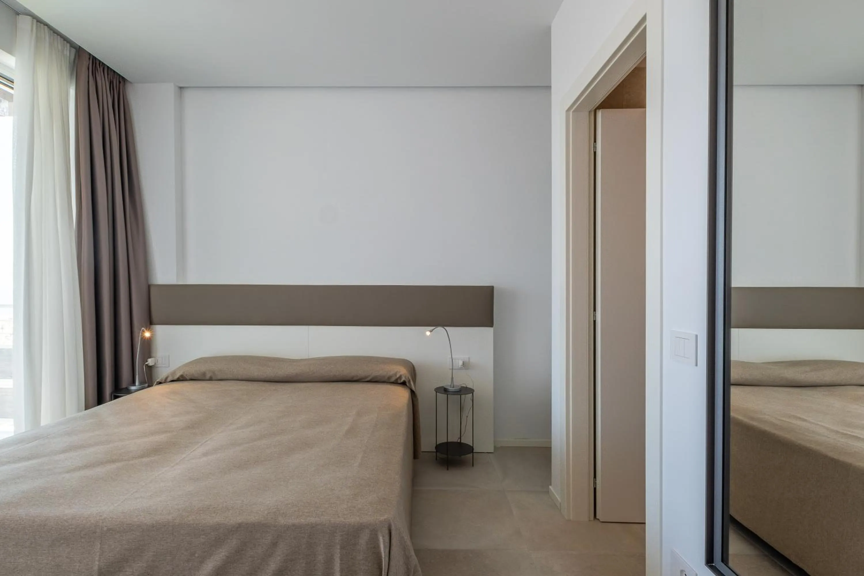 Bed in ApartHotel Panorama Beach