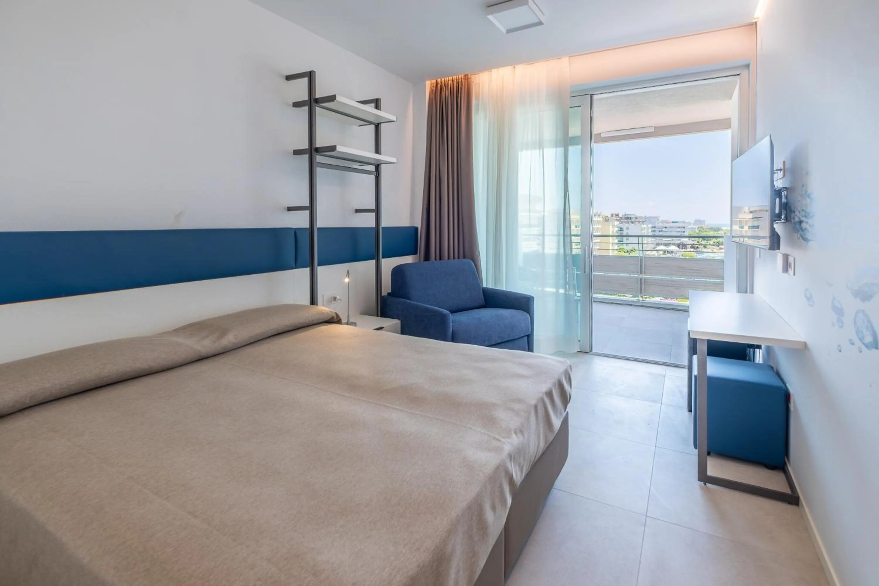 Bed in ApartHotel Panorama Beach
