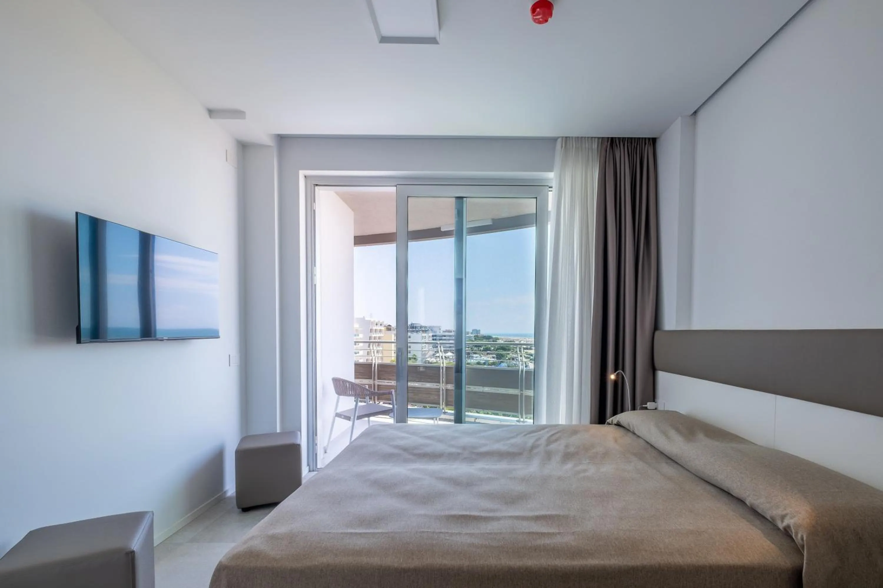 Bed in ApartHotel Panorama Beach