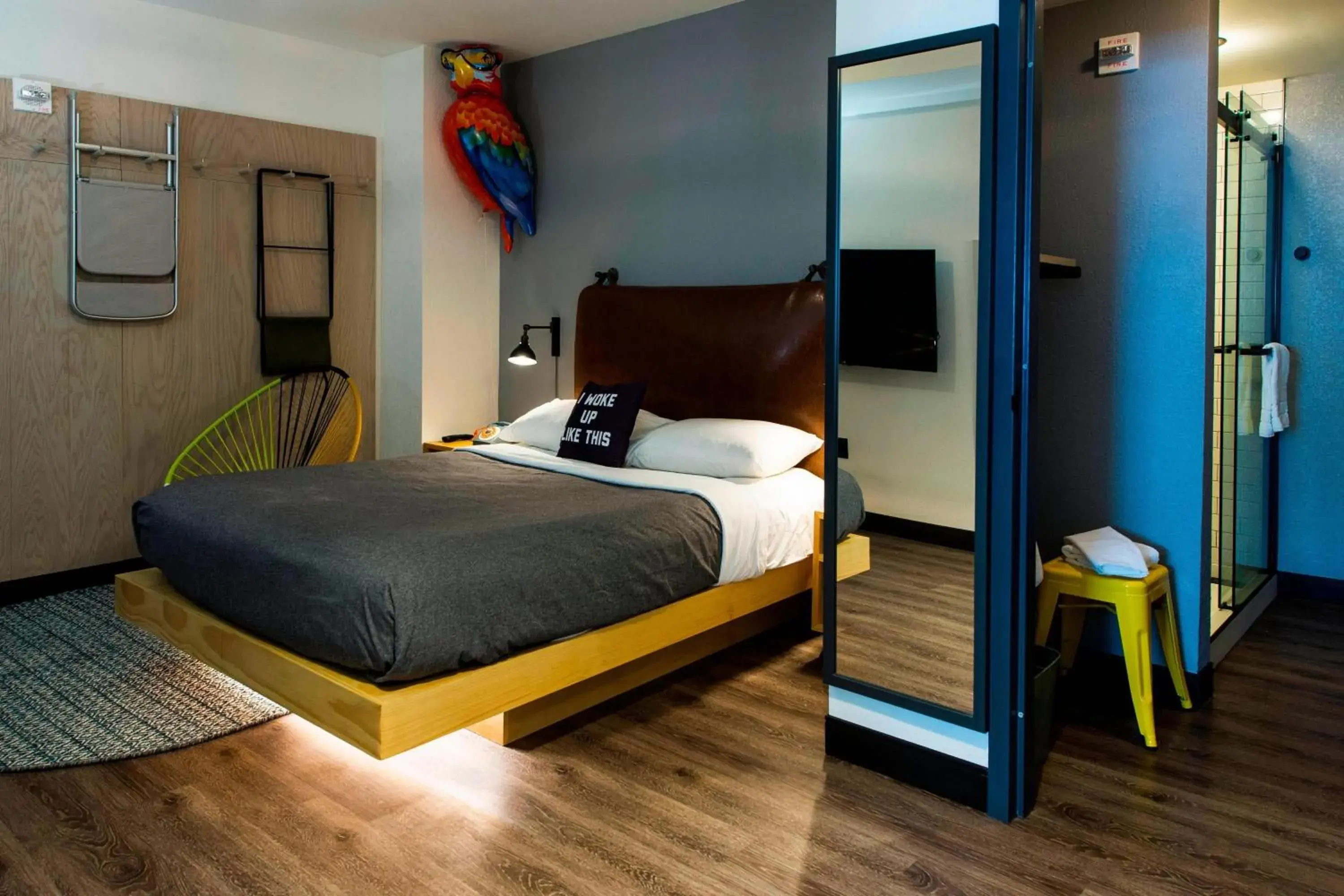 Photo of the whole room, Bed in MOXY New Orleans Downtown/French Quarter Area Photo of the whole room, Bed in MOXY New Orleans Downtown/French Quarter Area